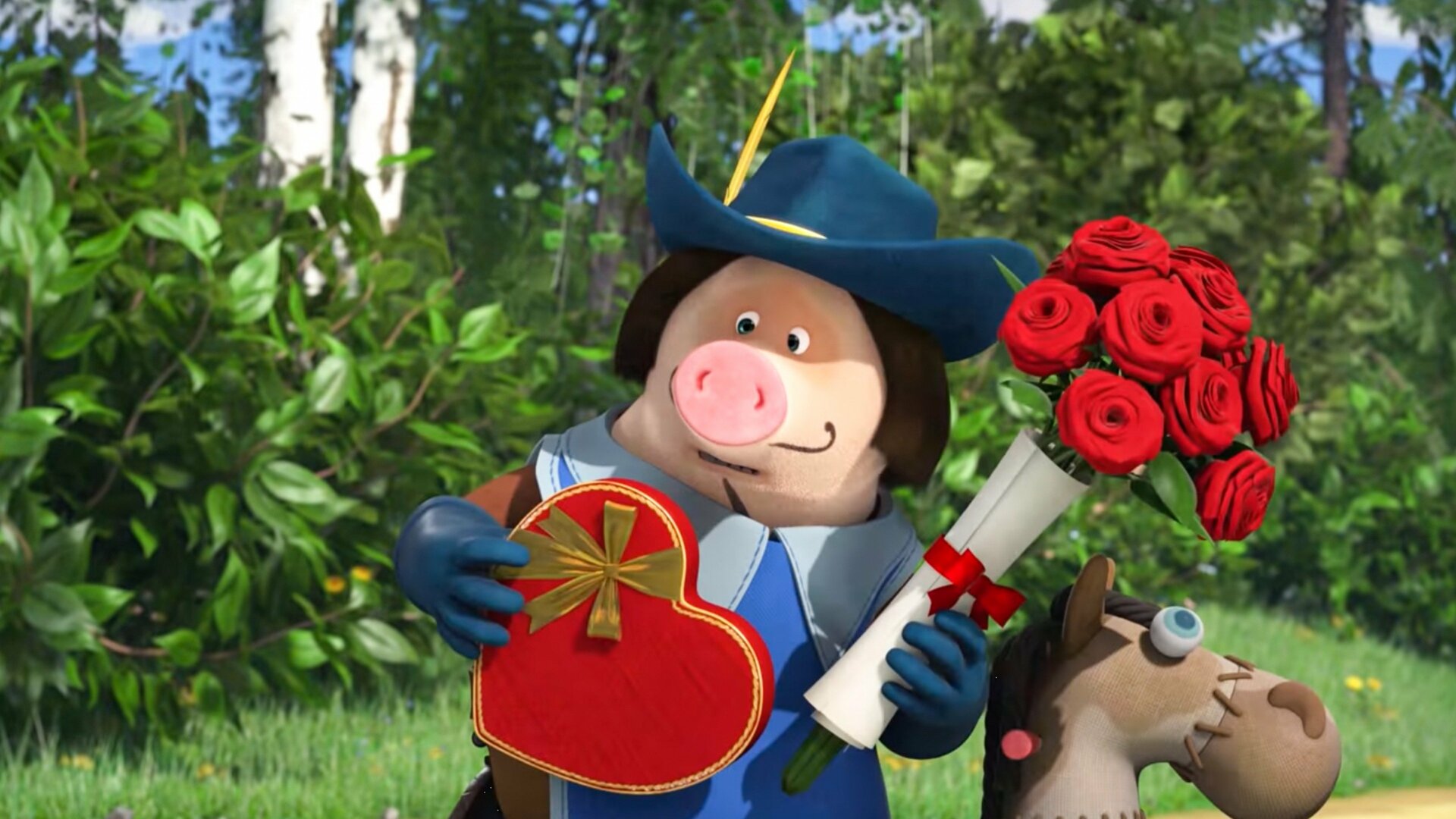 Masha e o Urso : Os Três Mashqueteiros