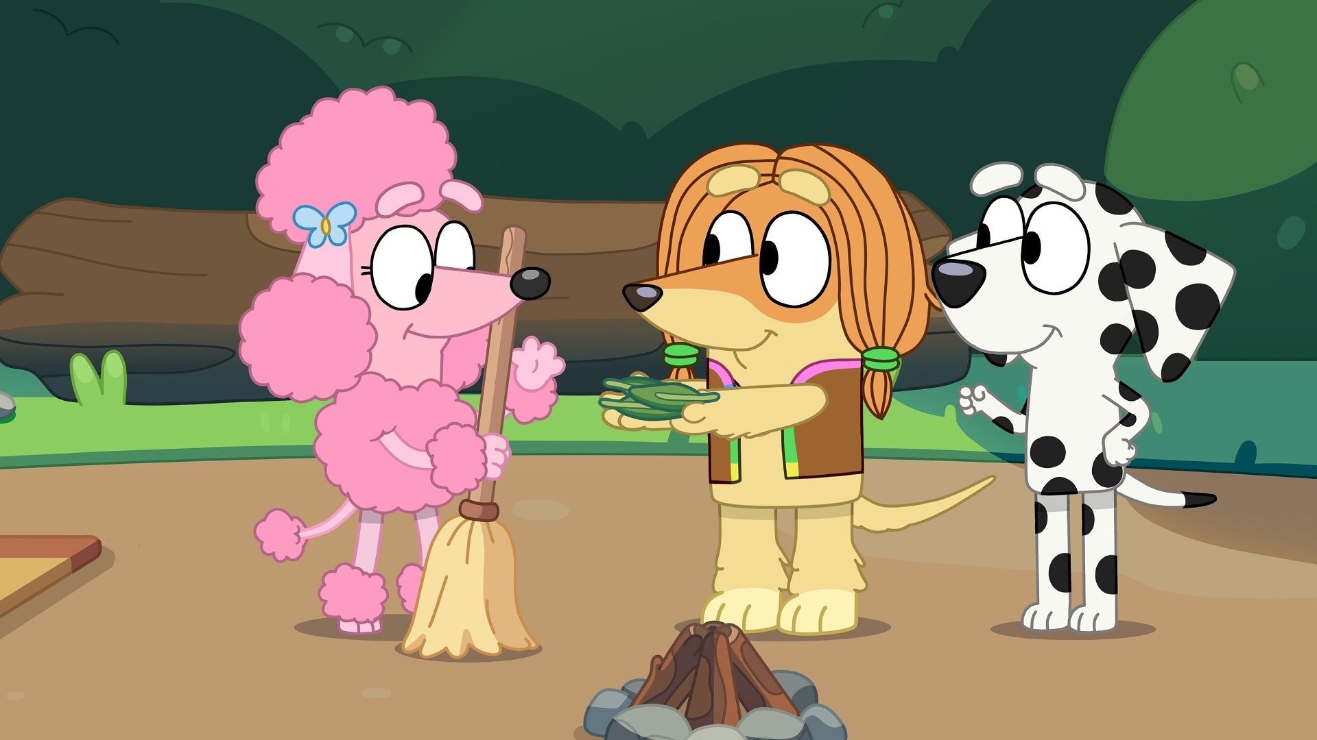 Bluey : Meninas Selvagens; Críquete
