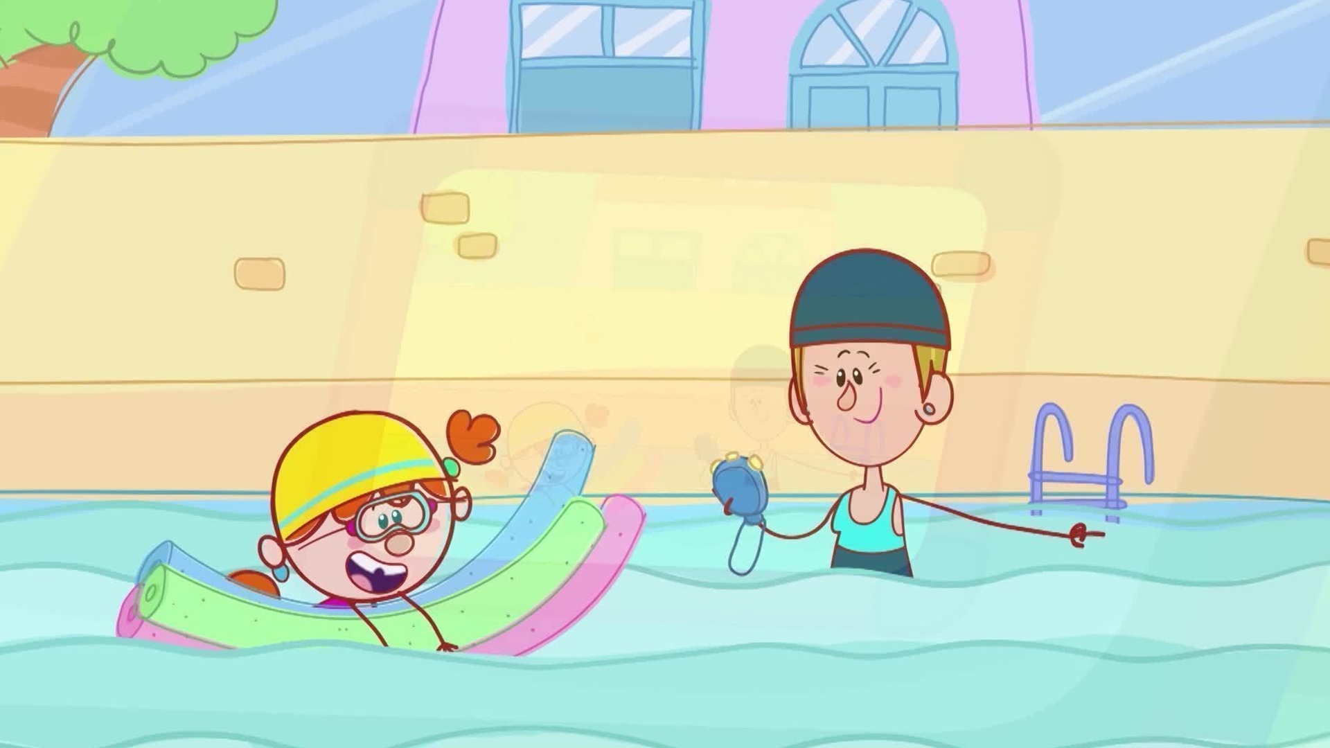 O Diário de Mika : Na Piscina