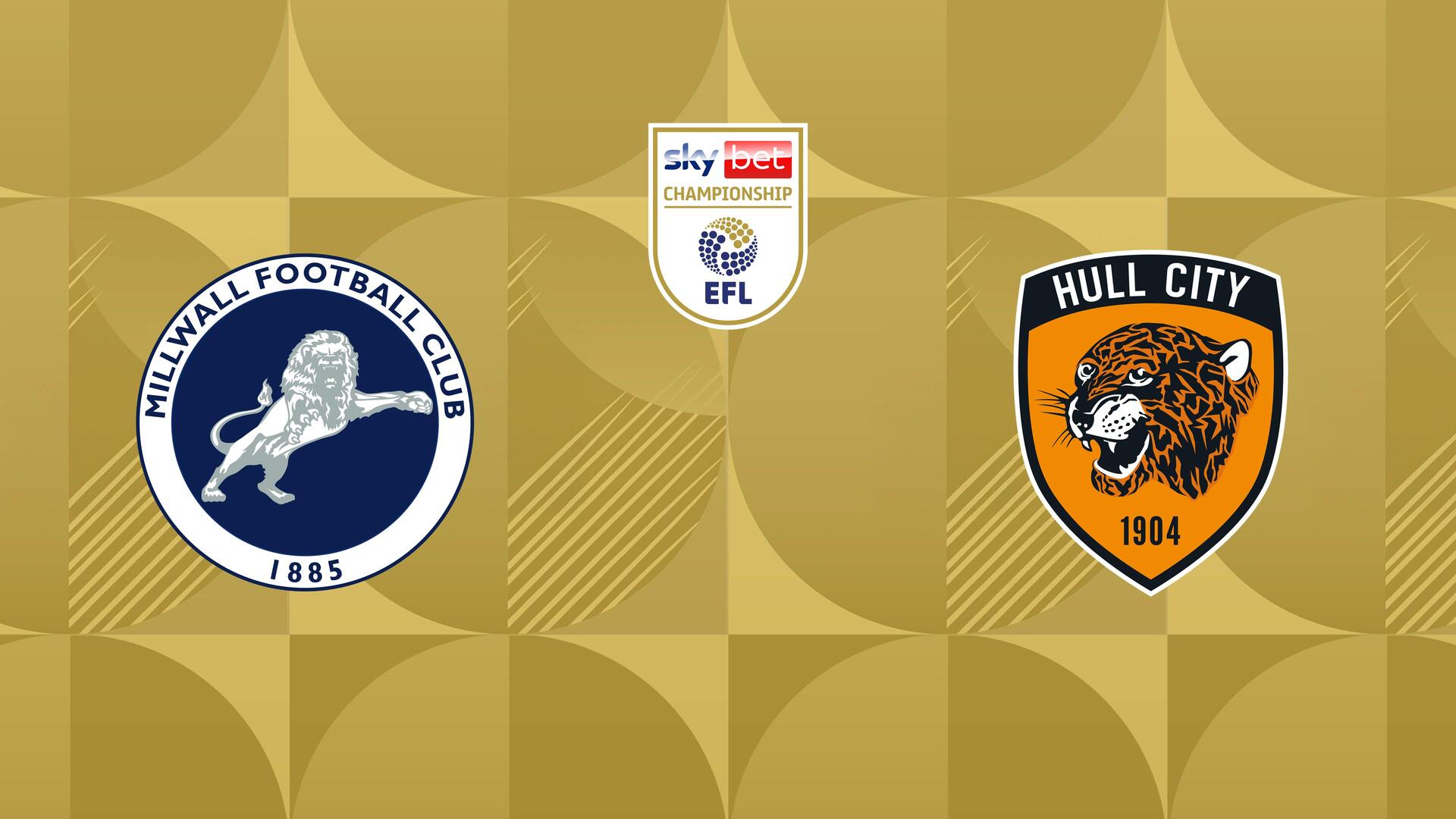 Millwall x Hull City - Campeonato Inglês - Segunda Divisão : Millwall x Hull City