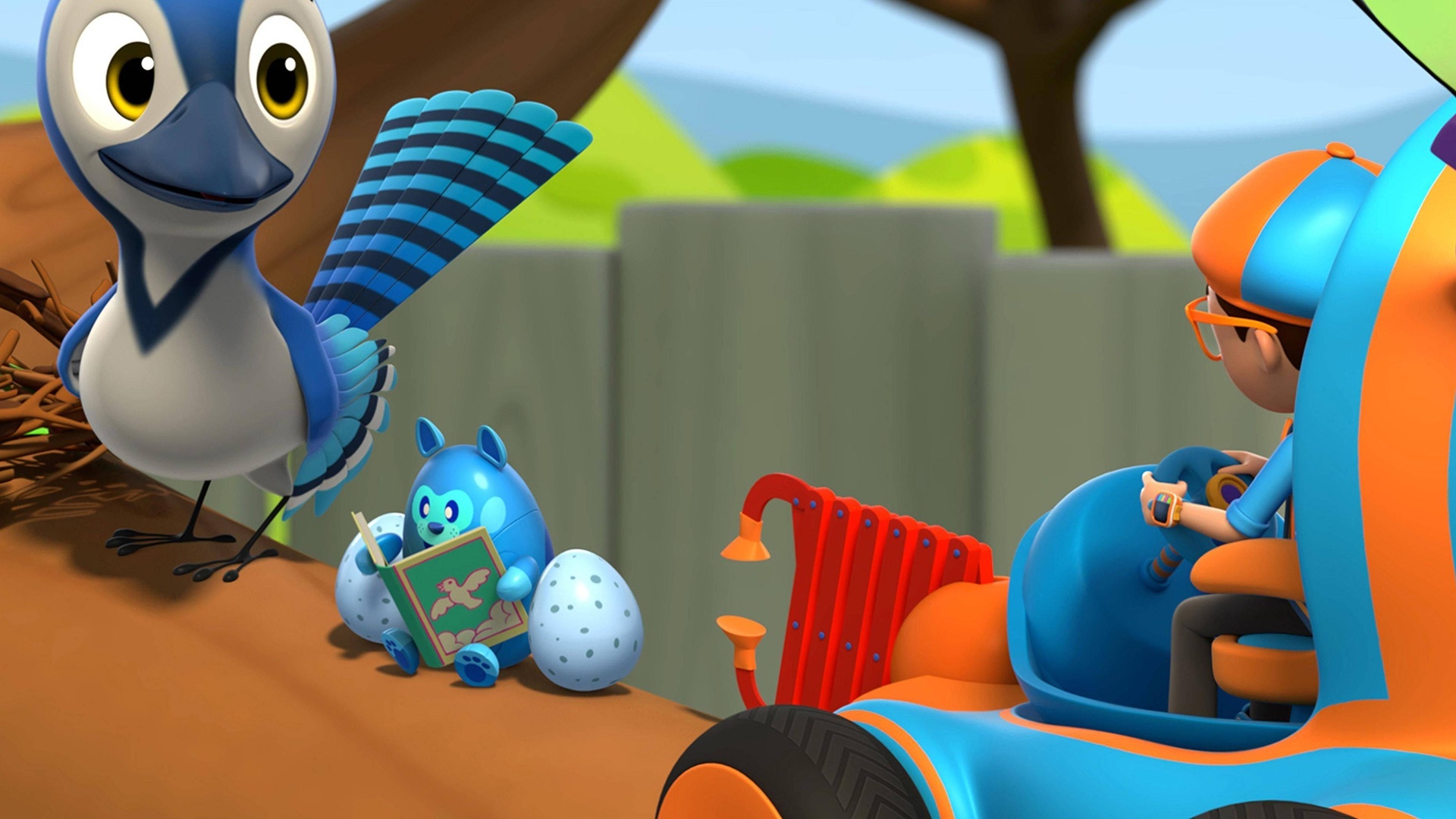 Maravilhas do Blippi - Desenhos Animados Educativos para Crianças : Ninho de Pássaro