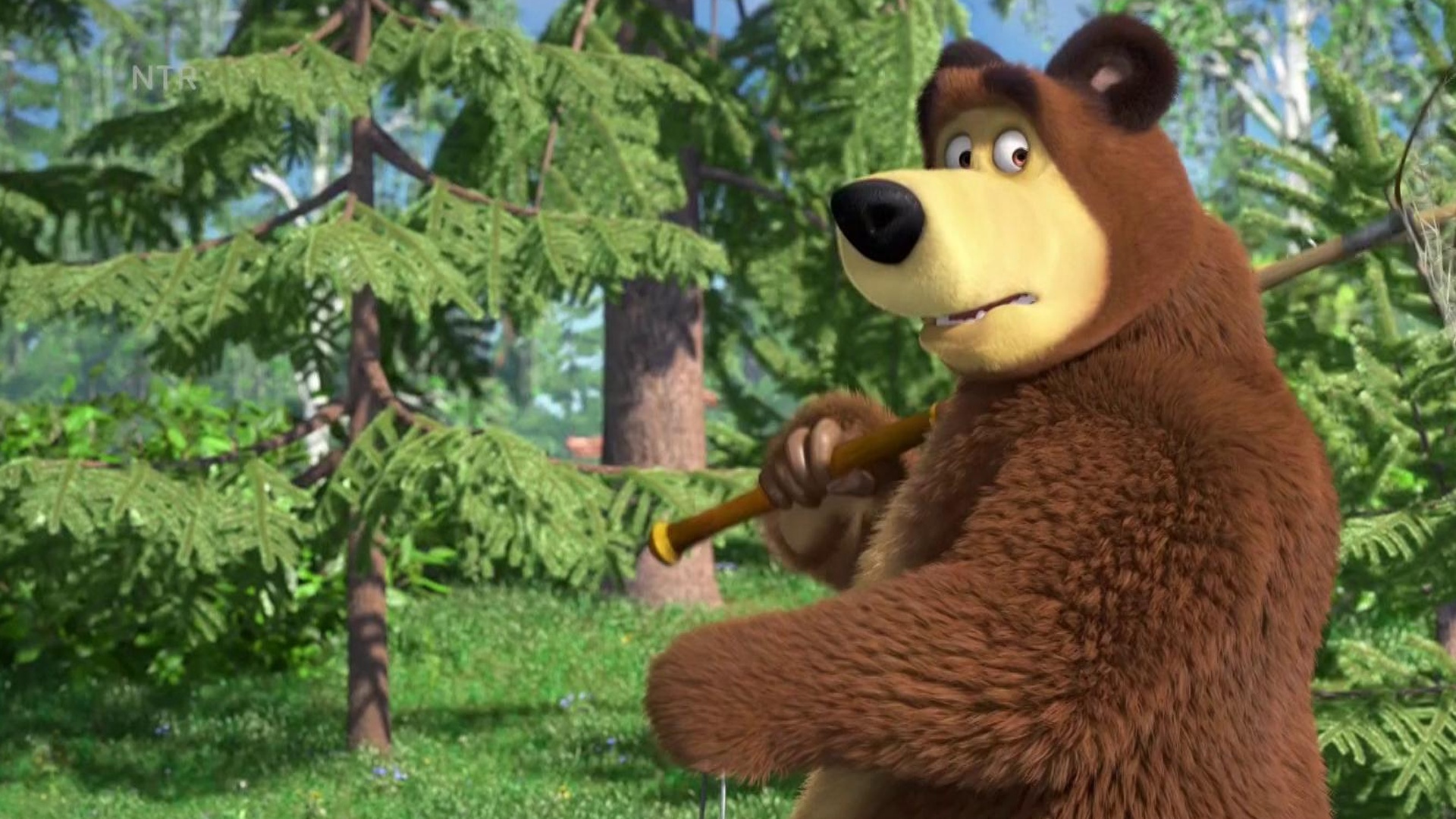 Masha e o Urso : Praia Ursuportável