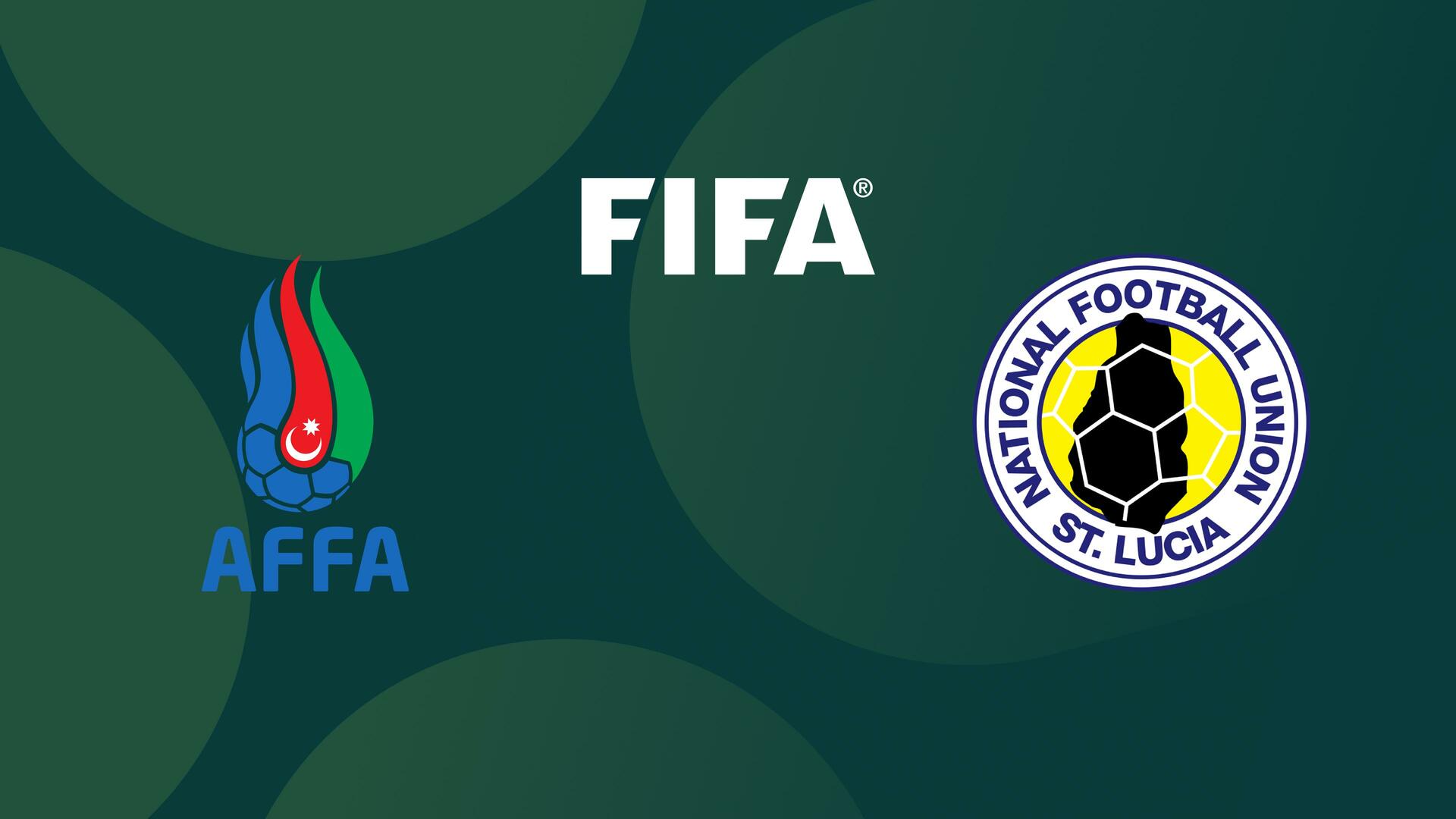 Azerbaijão x St Lucia - Amistoso Internacional de Futebol Masculino : Azerbaijão x St Lucia