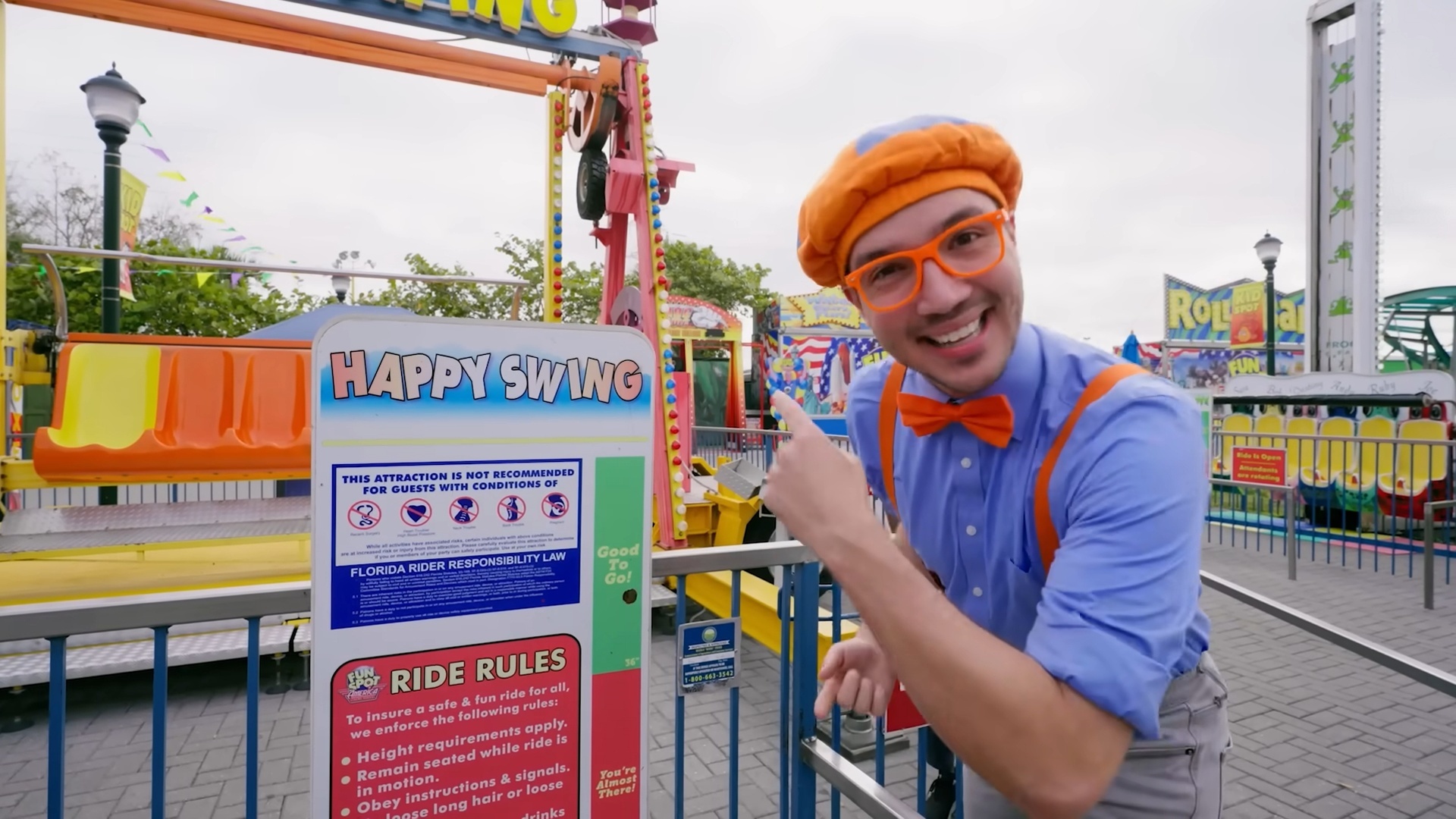 Blippi : Blippi Pula como um Sapo