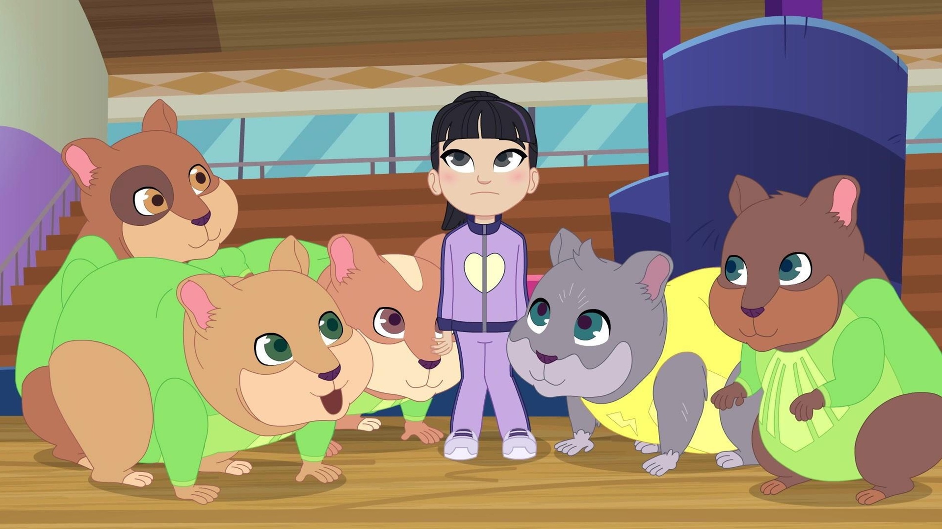 Polly Pocket : T4 EP12 - Siga a Ginasta; Hâmsters Traquinas