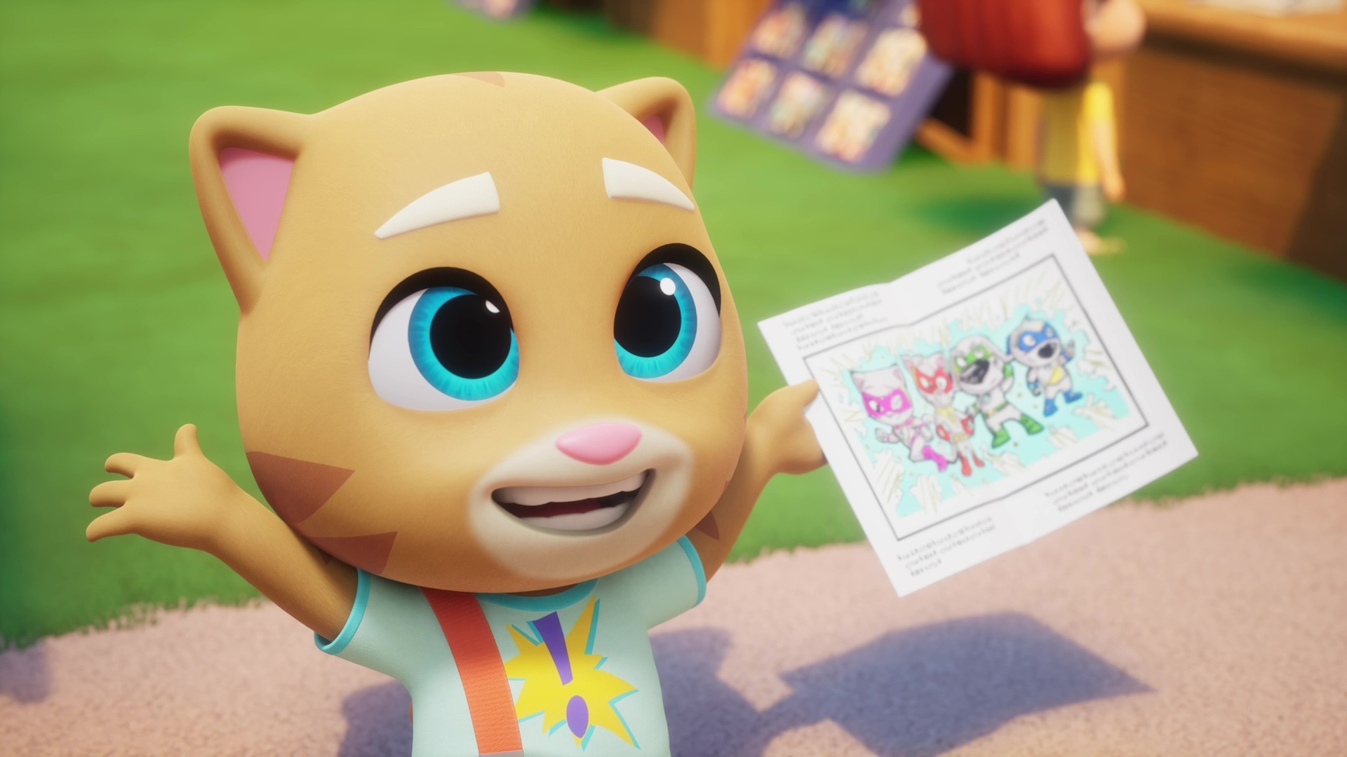Talking Tom Heroes - Amigos com Superpoderes : Super Como Vocês