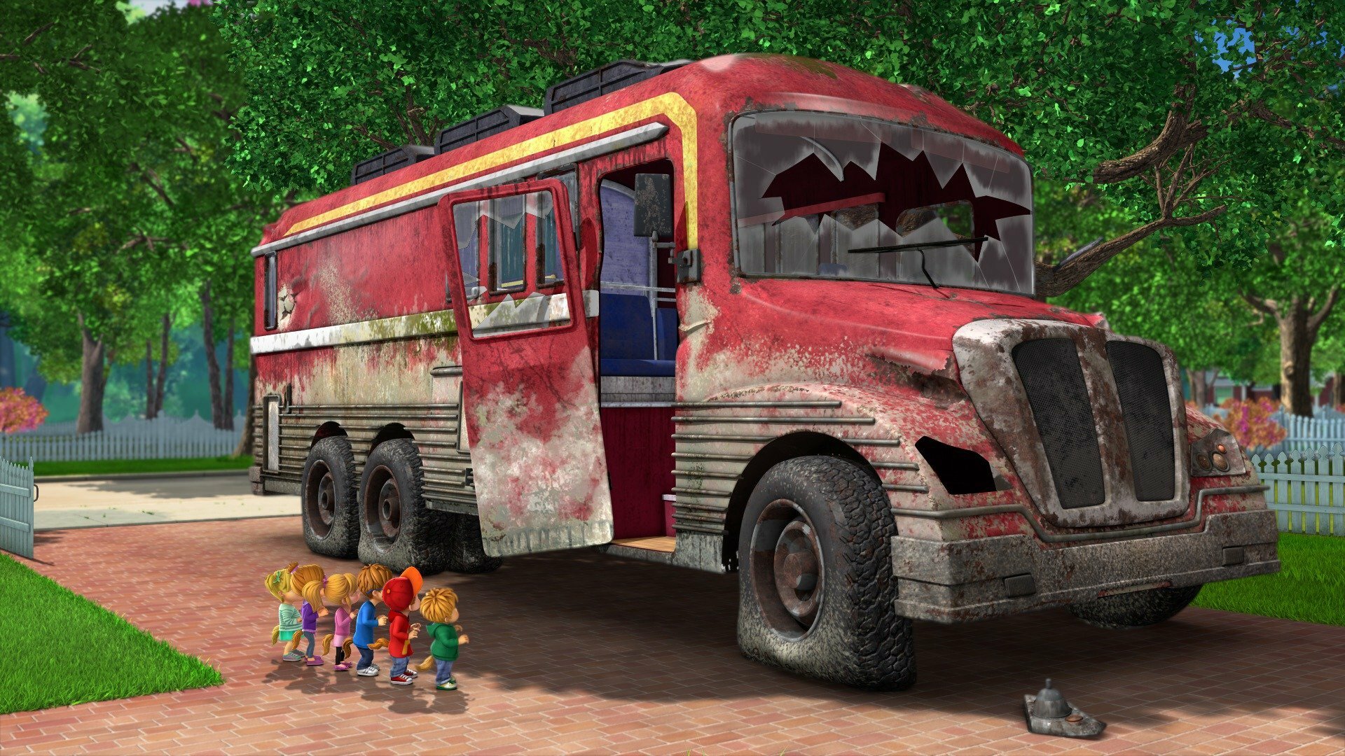 Alvinnn!!! E os Esquilos : O Ônibus da Turnê