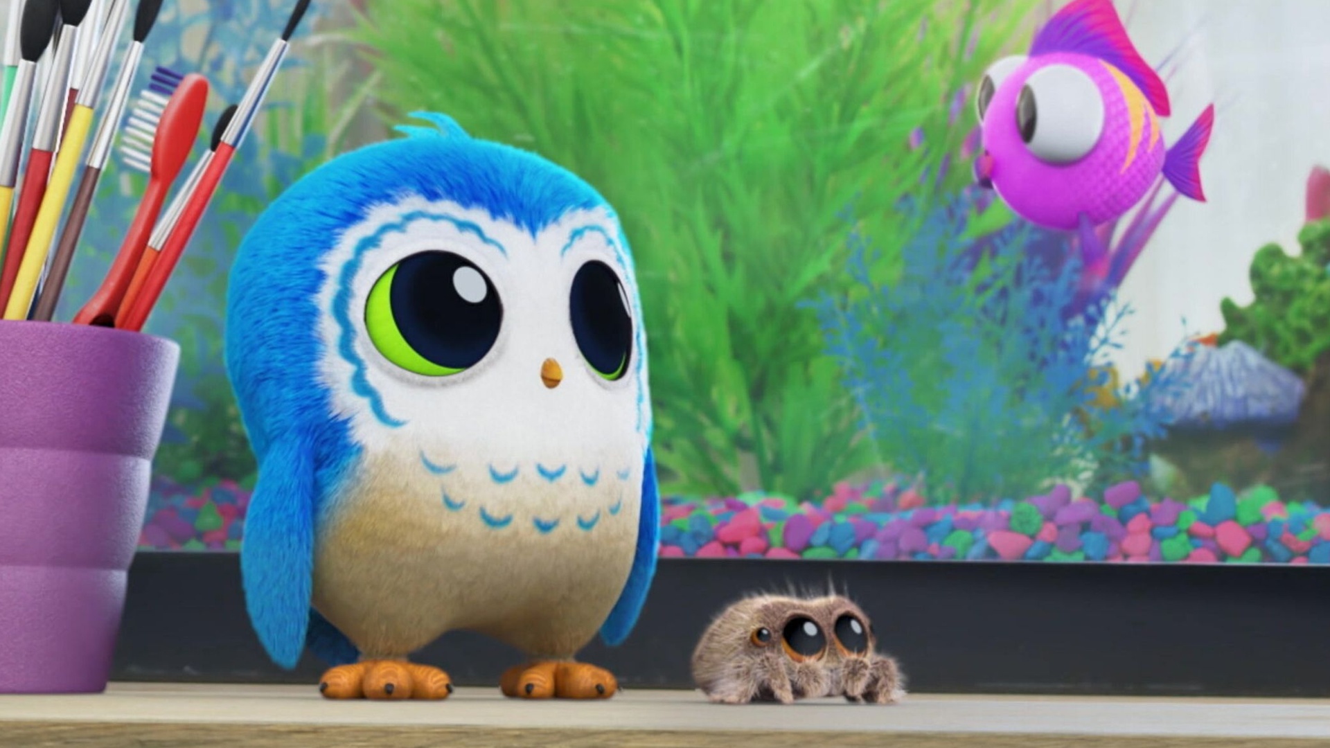 Lucas, a Aranha : A Vista do Tanque