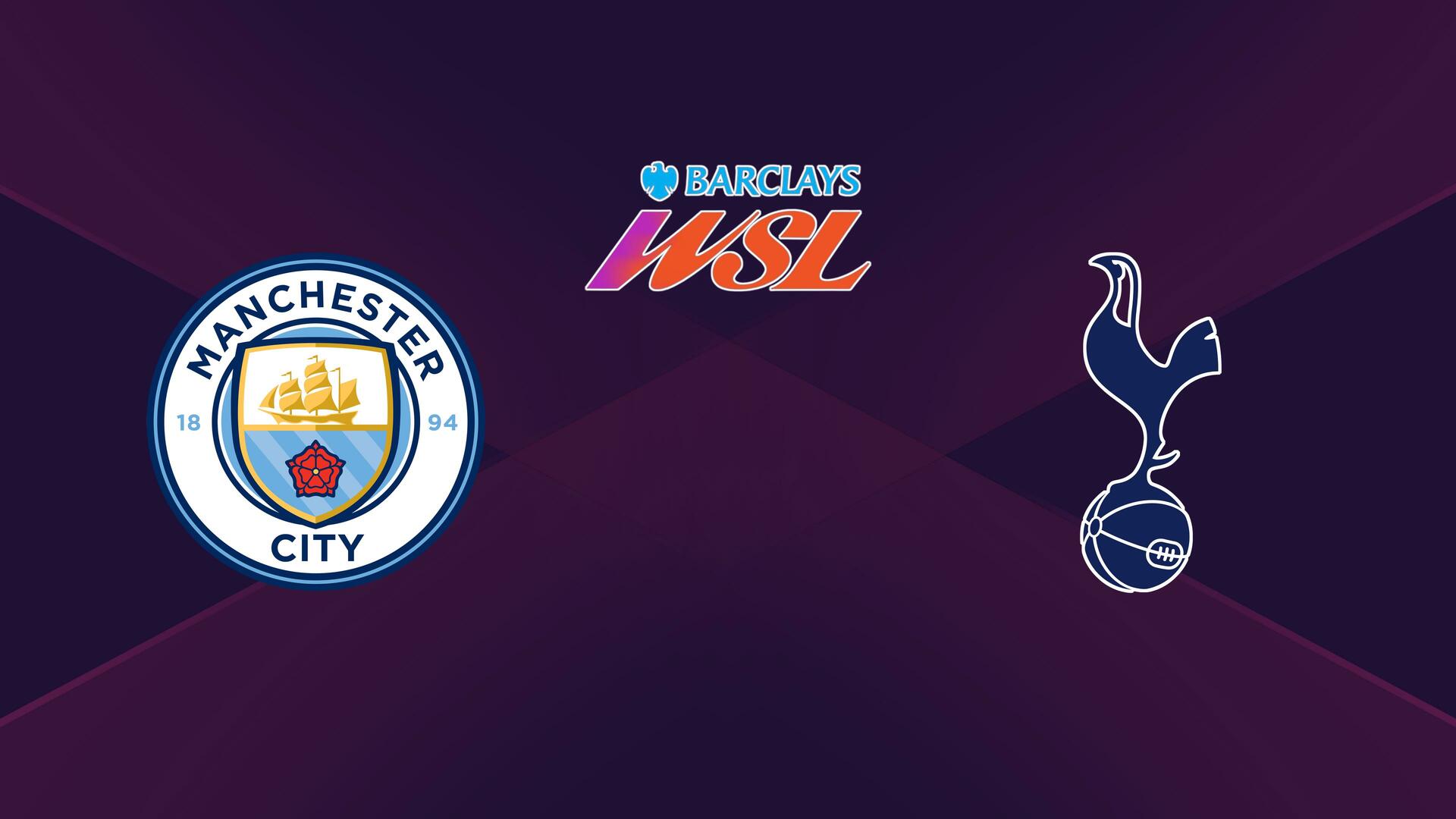 Manchester City x Tottenham Hotspur - Campeonato Inglês Feminino : Manchester City x Tottenham Hotspur