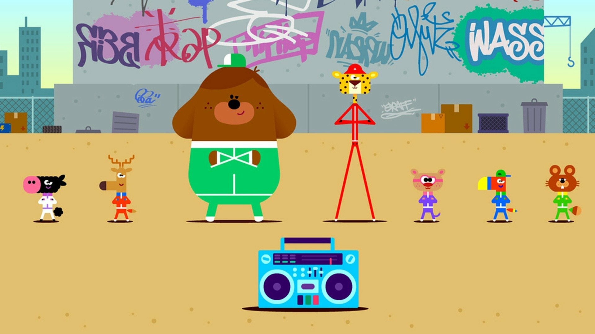 Oi, Duggee! : A Coreografia
