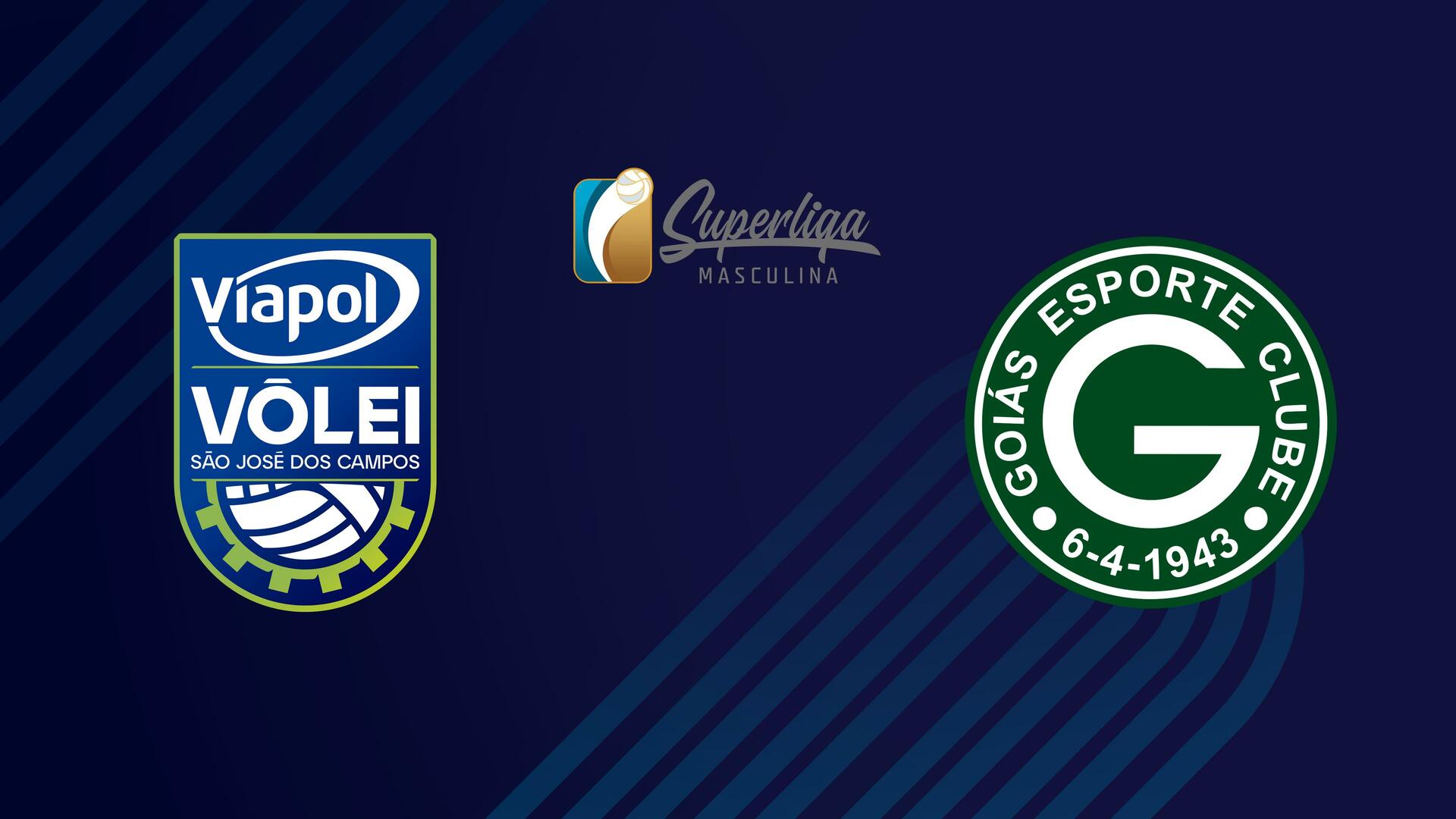 São José x Goiás - Superliga Masculina de Vôlei : São José x Goiás