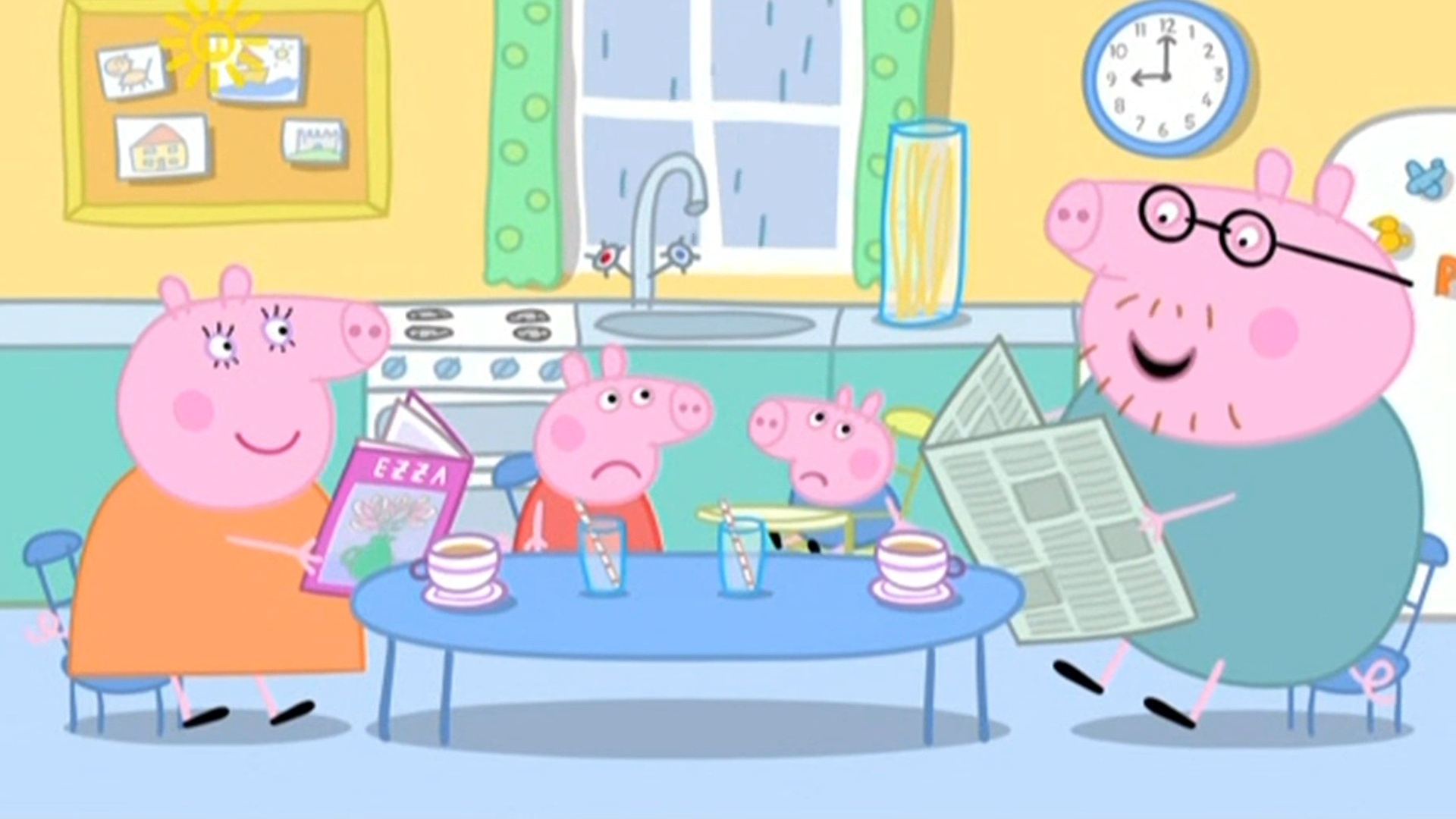 Peppa Pig : O Jogo do Dia Chuvoso; História...