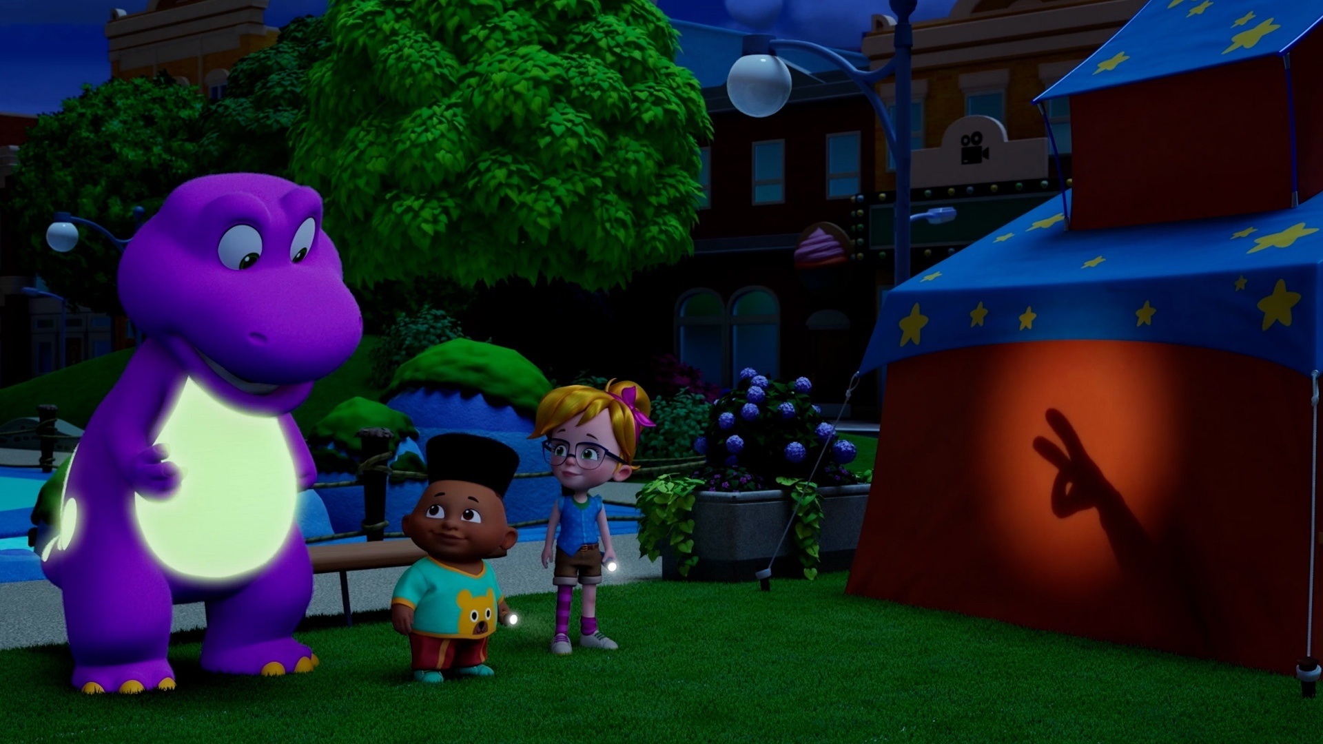 Mundo do Barney : Luzes Apagadas