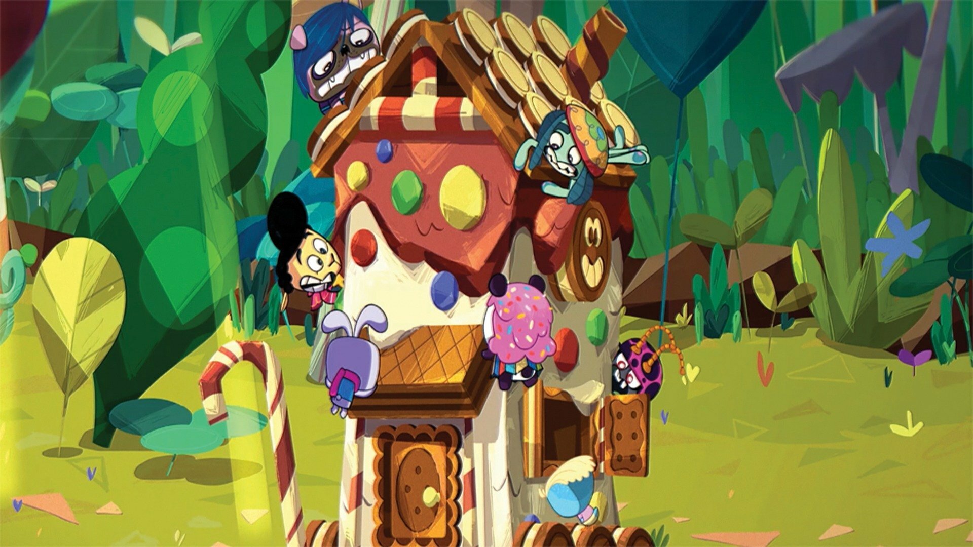 As Microaventuras de Tito e Muda : A Casa de Doce da Pudim