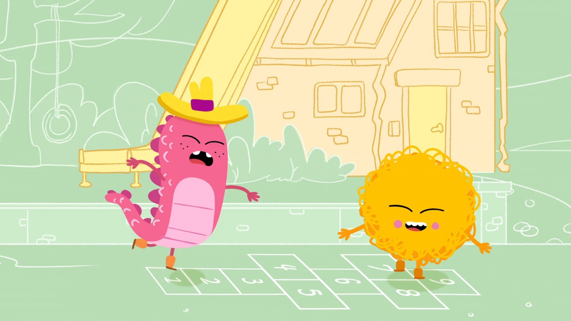Hey Fuzzy Yellow : Pés da Selva Entregam