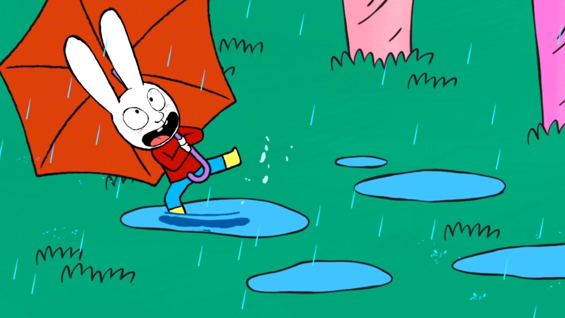 Simon, o Supercoelho : Volta, Arco-íris!; Um Super-Herói de Verdade