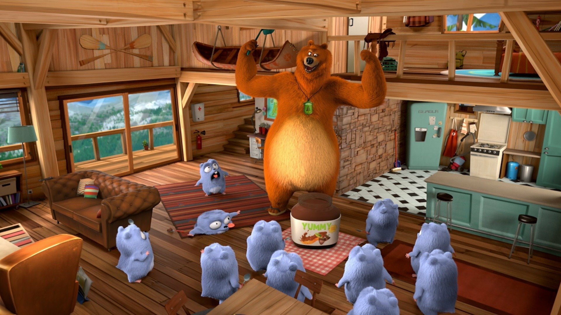 Grizzy e os Lemmings : Urso XGG
