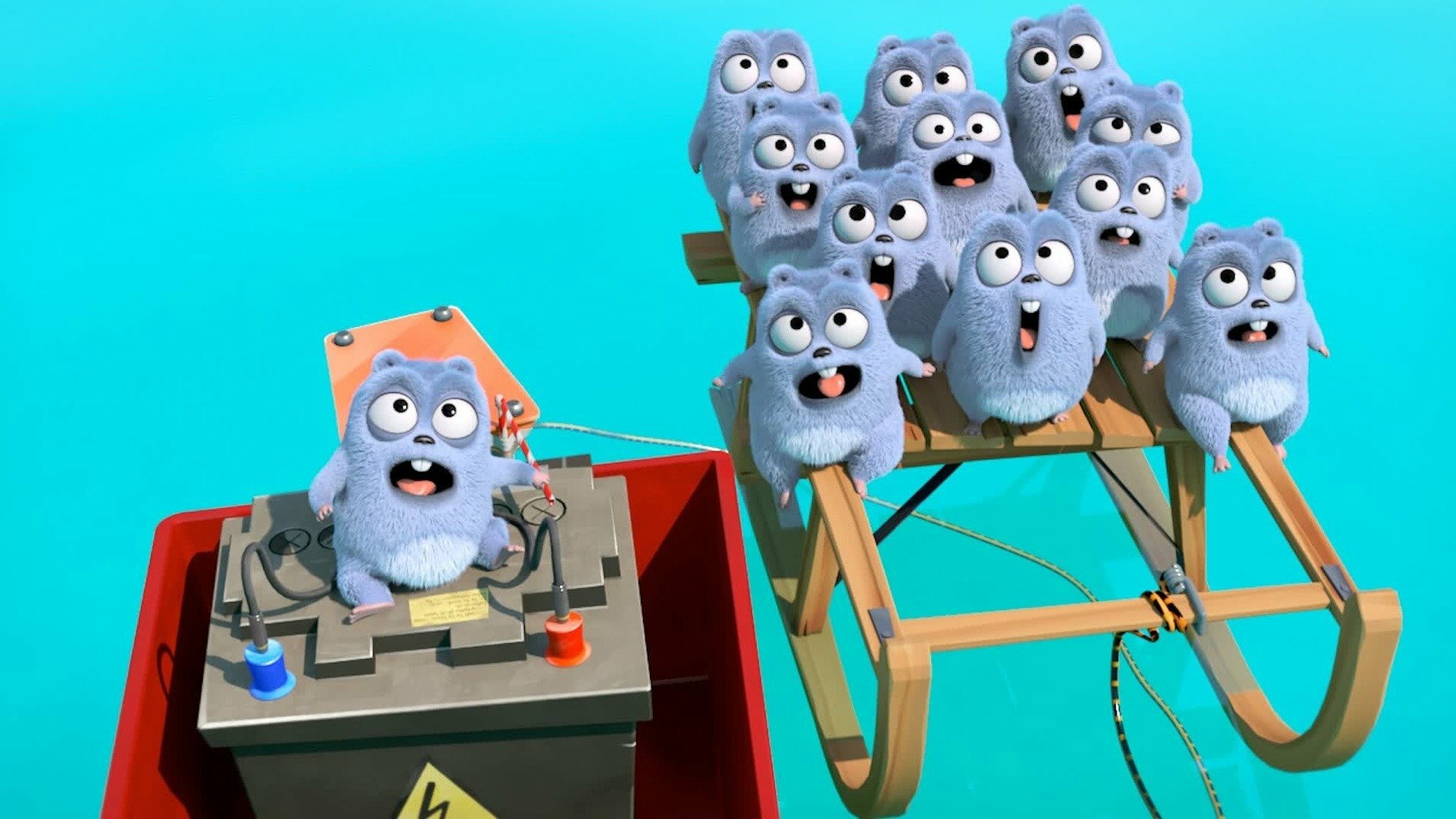 Grizzy e os Lemmings : Gruta Mágica