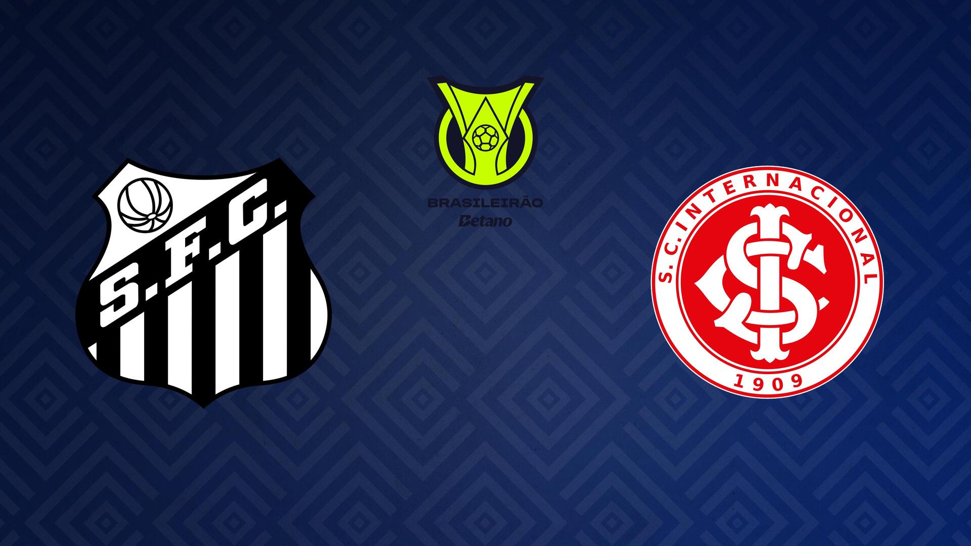 Santos x Internacional - Campeonato Brasileiro : Santos x Internacional