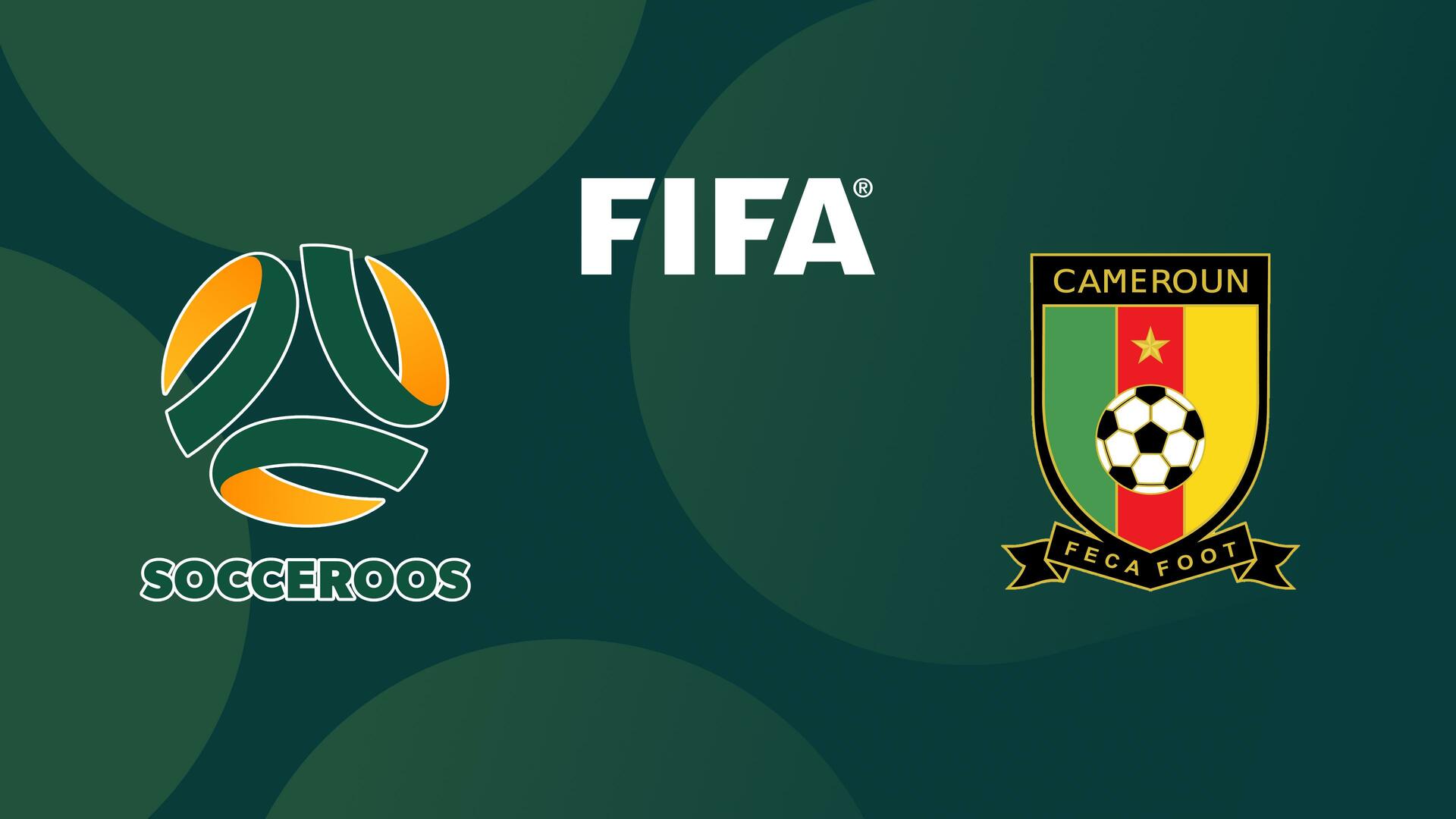 Austrália x Camarões - Amistoso Internacional de Futebol Masculino : Austrália x Camarões