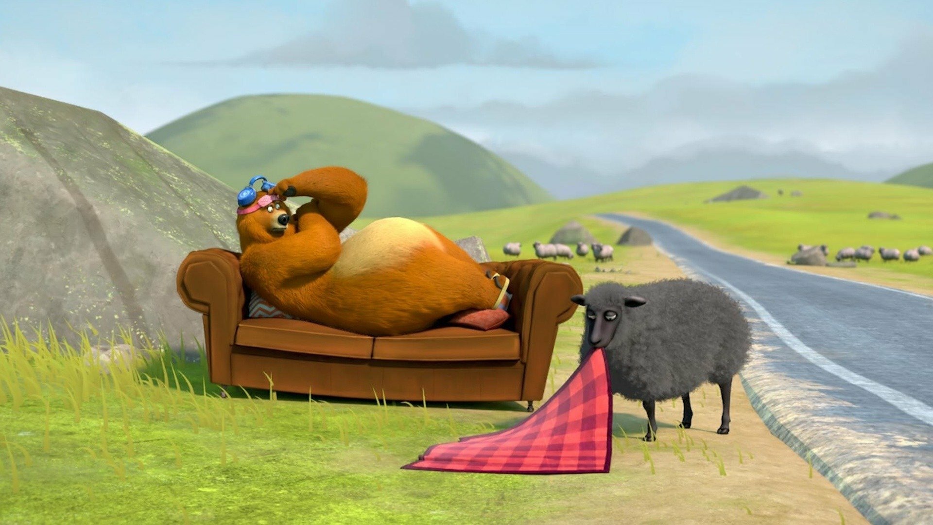 Grizzy e os Lemmings : Batalha de Ovelhas