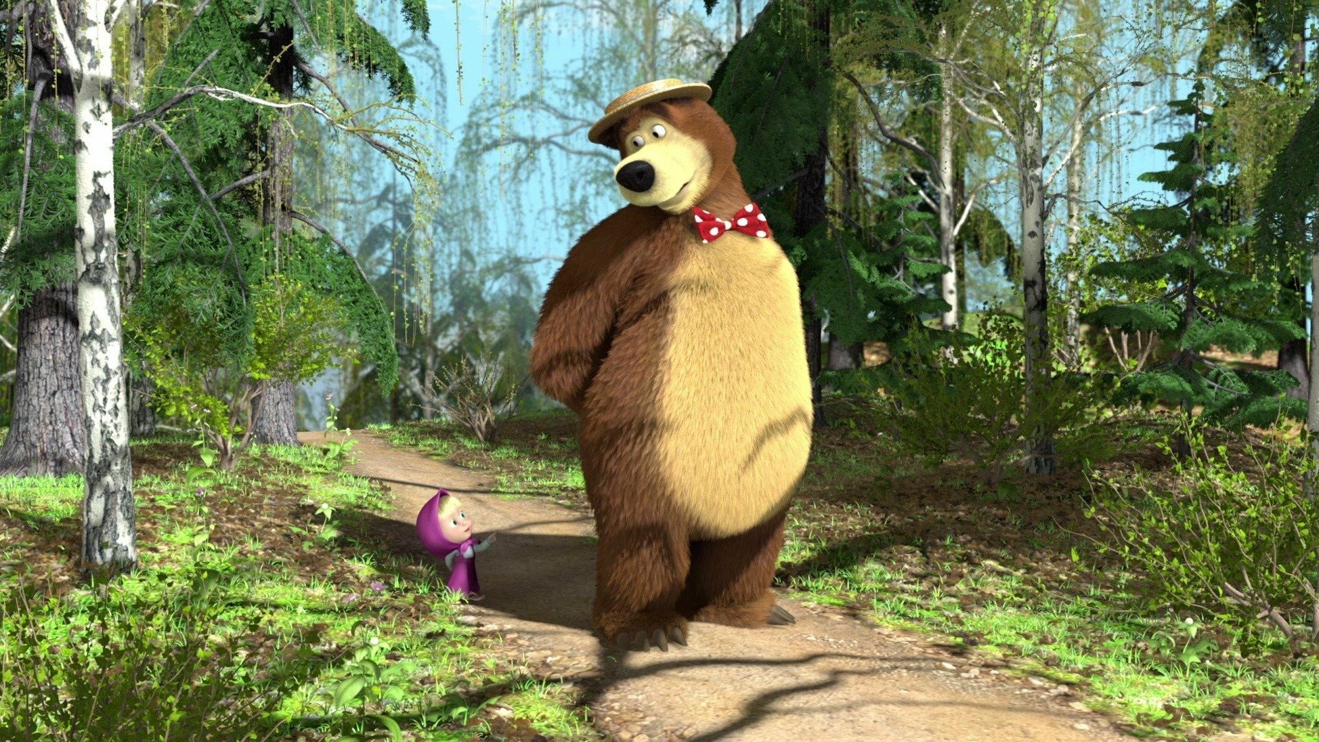 Masha e o Urso : Primavera para o Urso