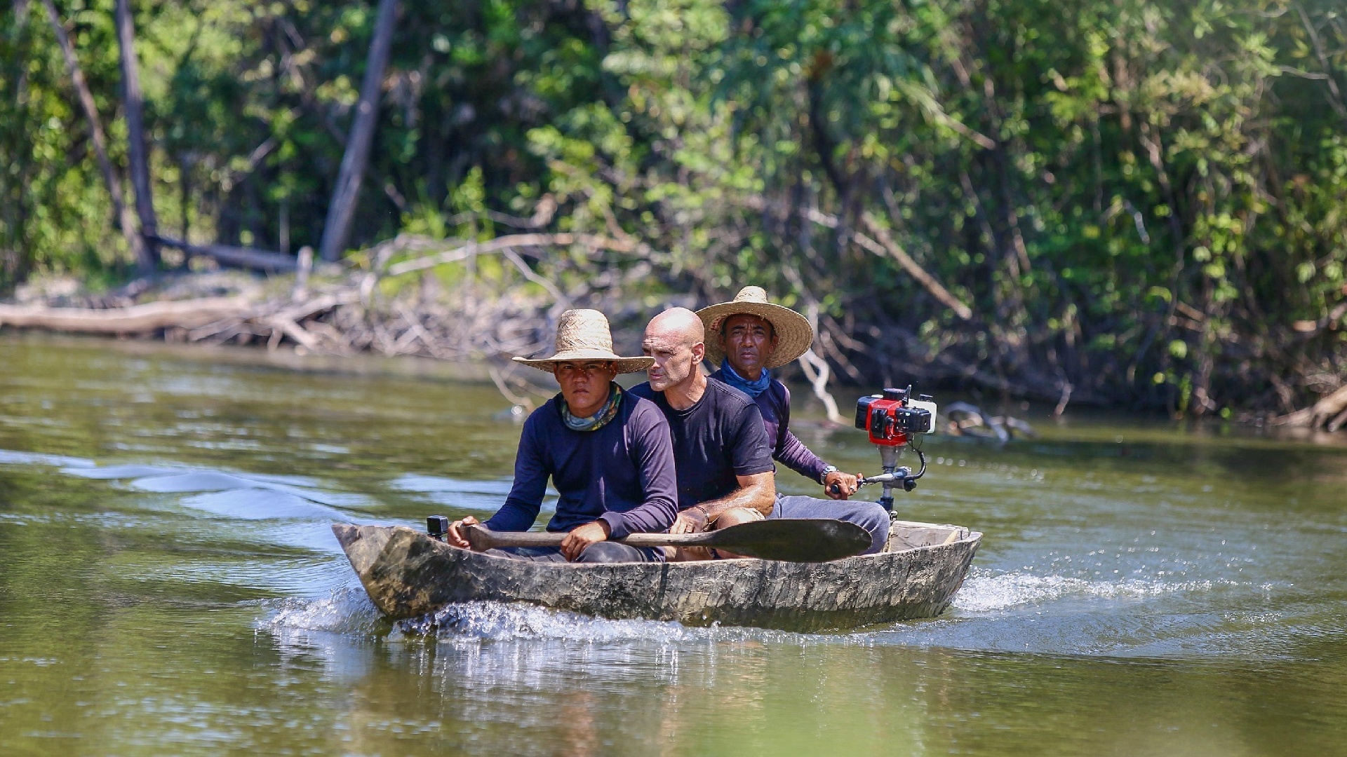 Ed Stafford, o Sobrevivente : Rio Orinoco - Reserva Bojonawi