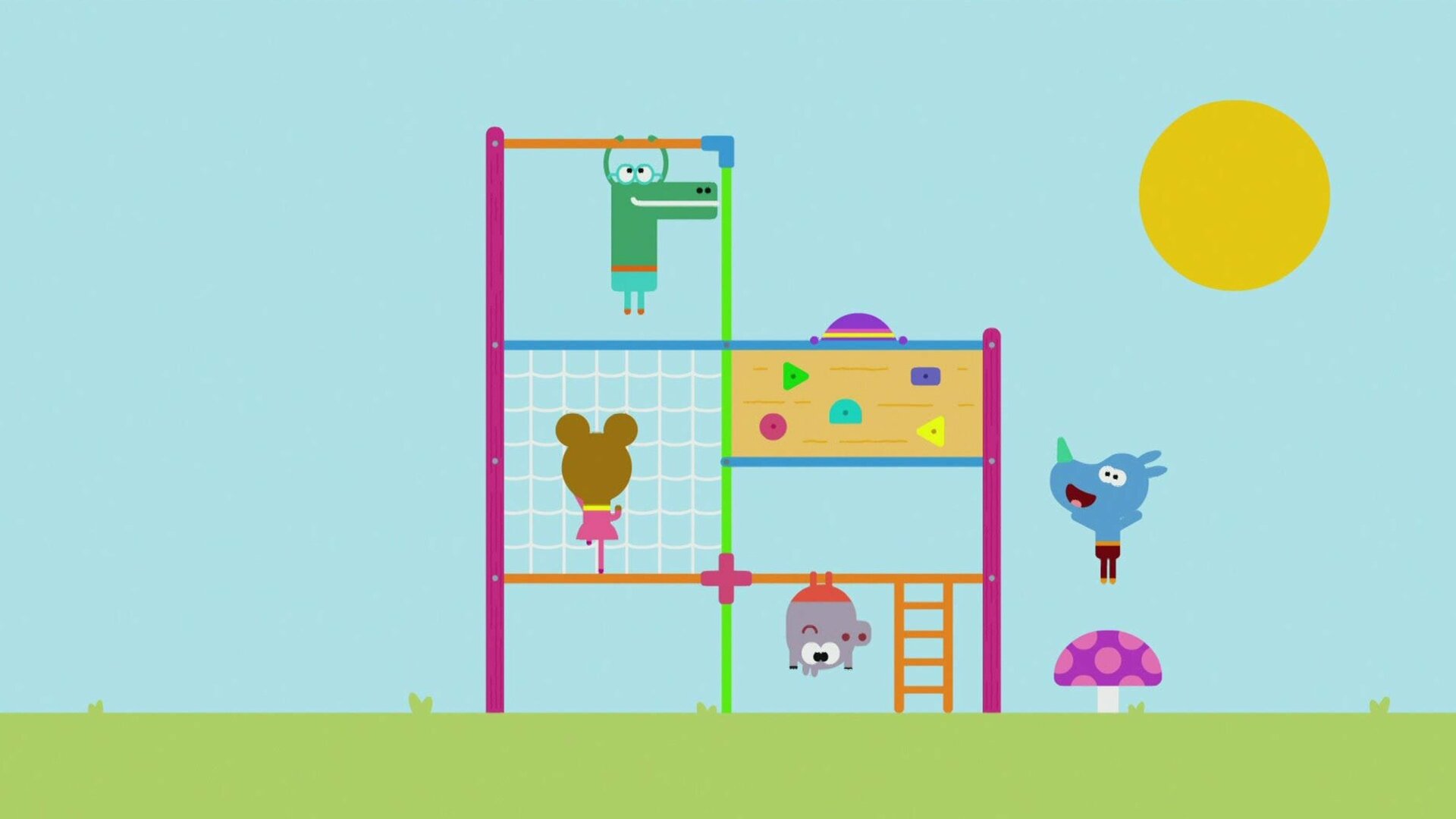 Oi, Duggee! : Duggee e o Distintivo da Corrida com Obstáculos