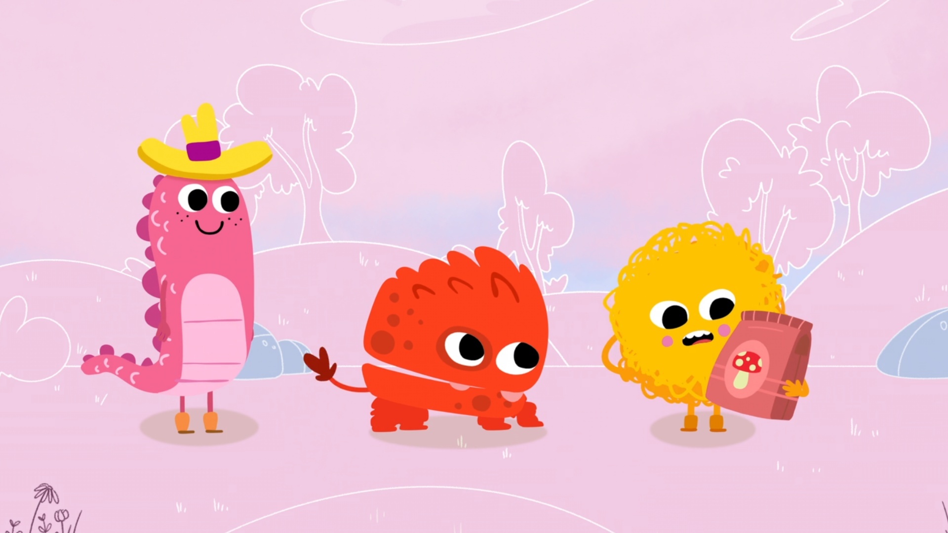 Hey Fuzzy Yellow : Tapete do Pântano de Mel