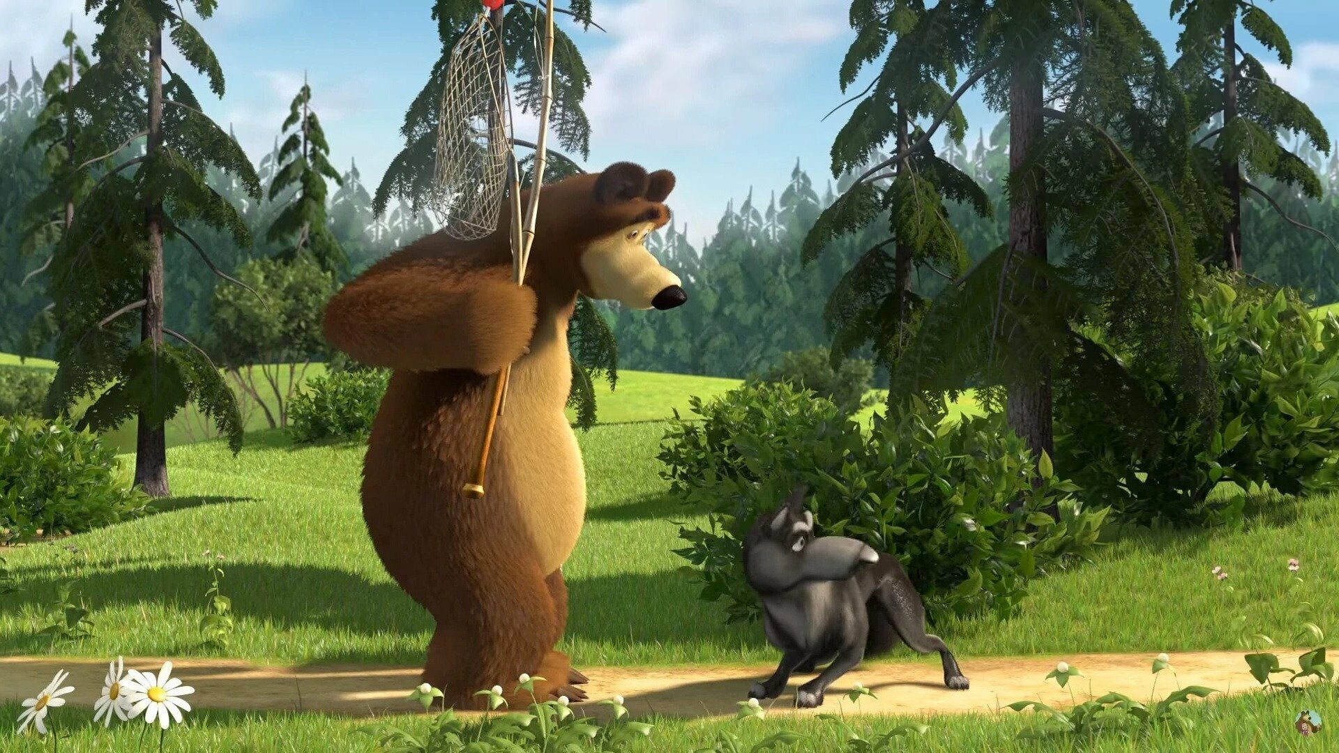 Masha e o Urso : Corrida na Floresta