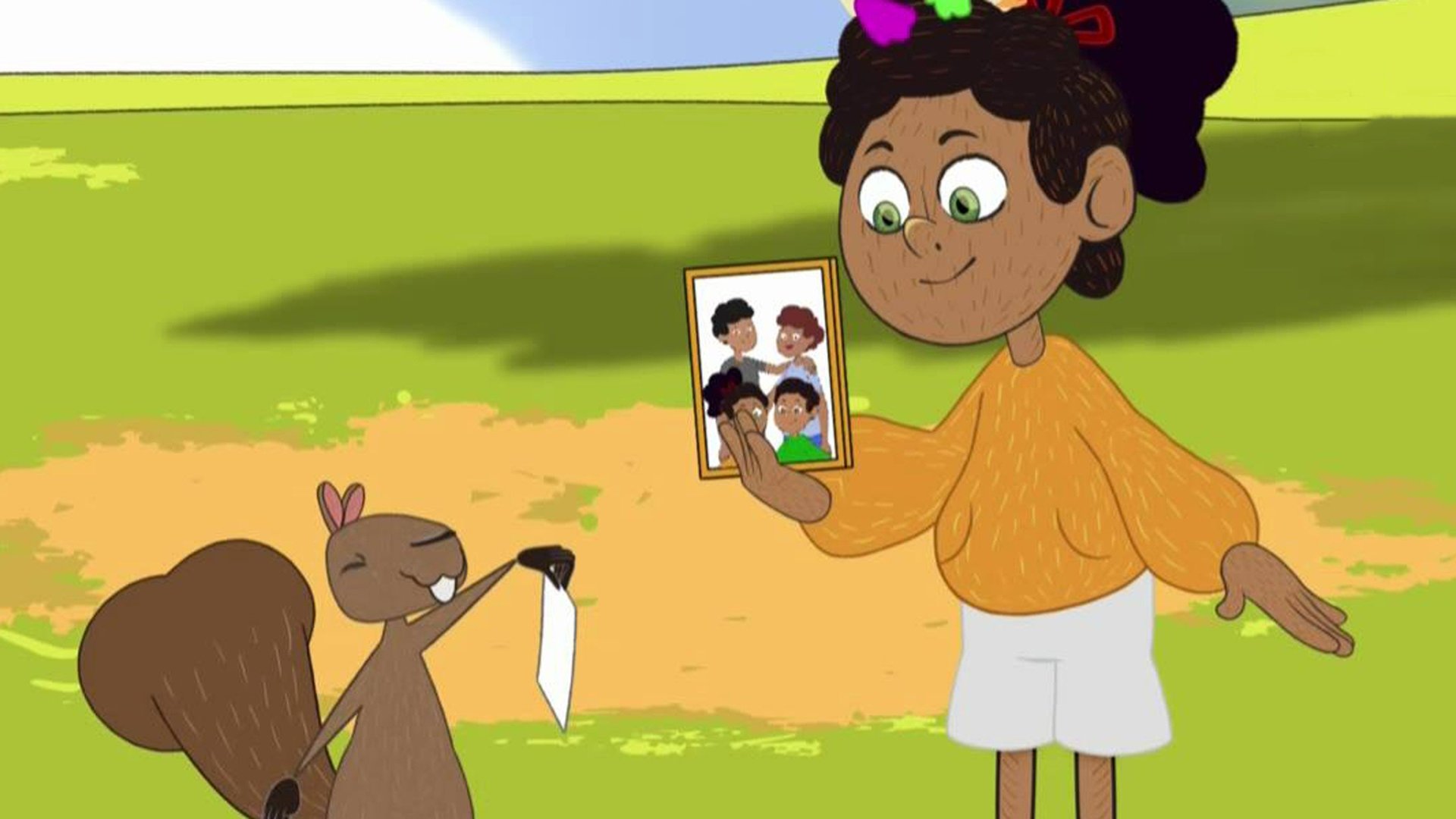 Min e as Mãozinhas : Aniversário