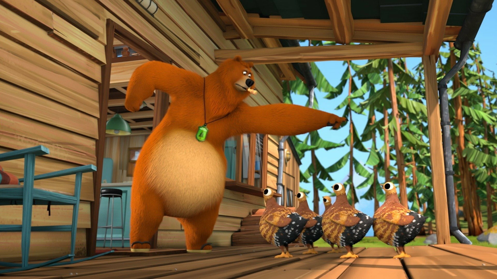Grizzy e os Lemmings : Urso Encantador de Perdizes
