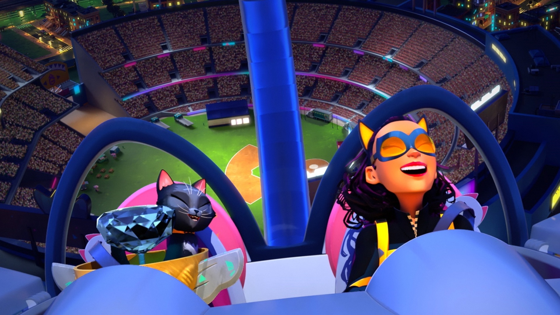 Batwheels : Exibição Aérea