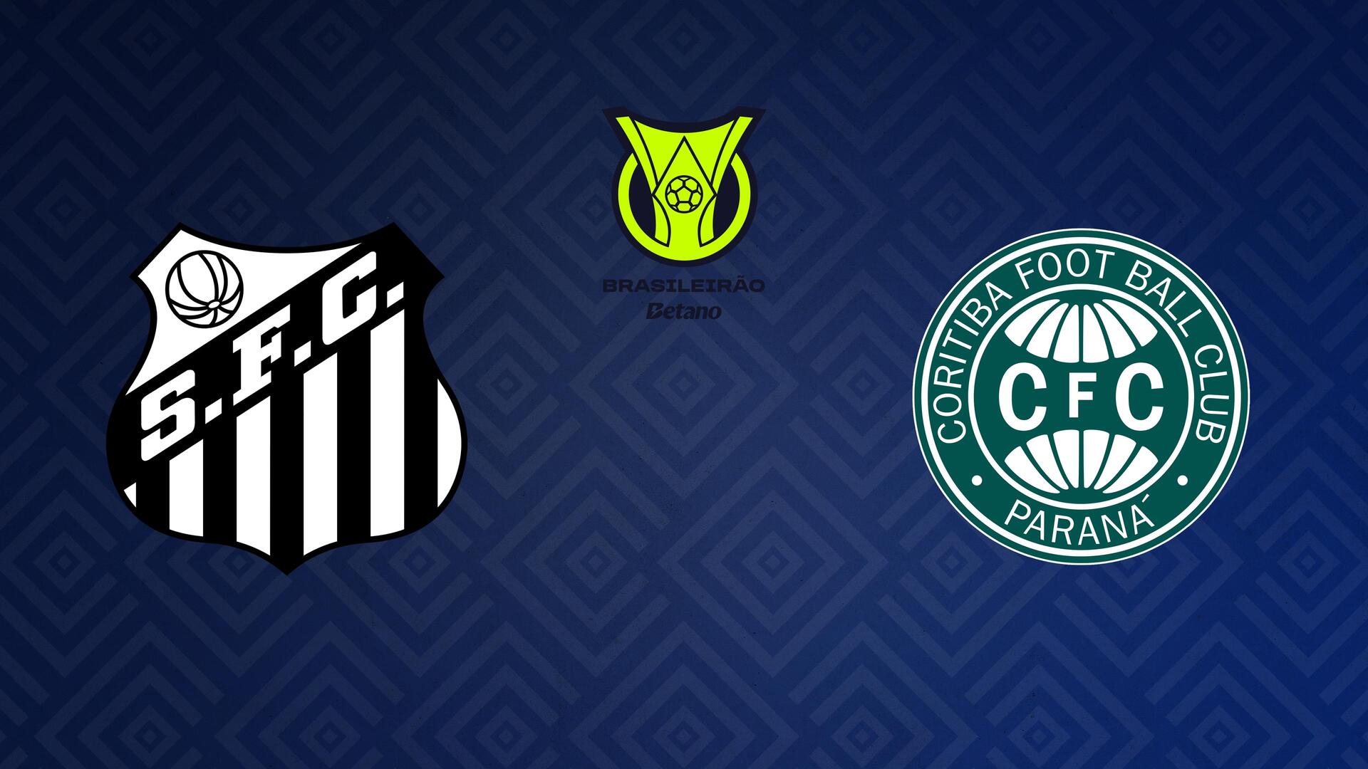 Santos x Coritiba - Campeonato Brasileiro : Santos x Coritiba