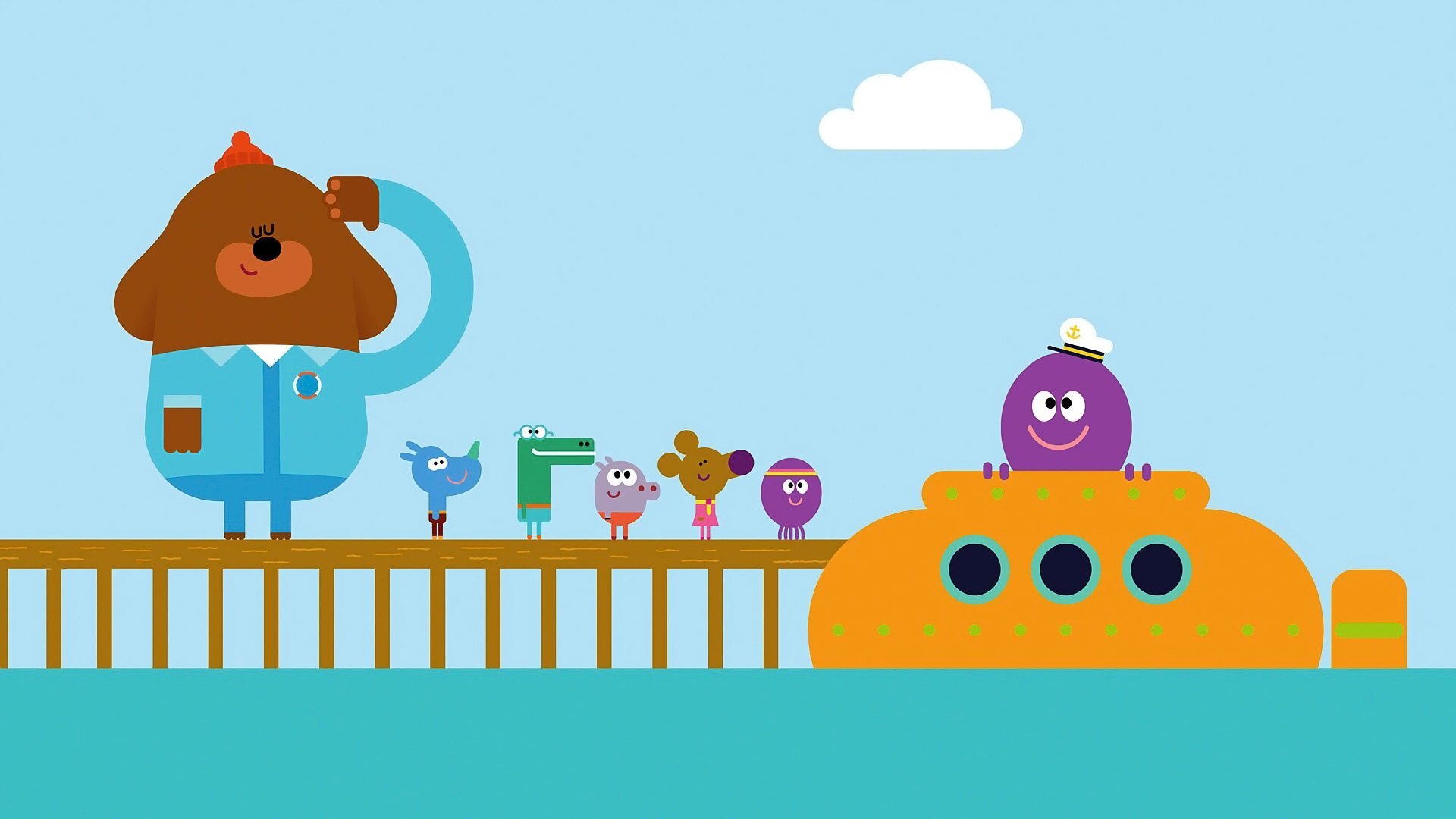 Oi, Duggee! : Duggee e o Distintivo do Submarino
