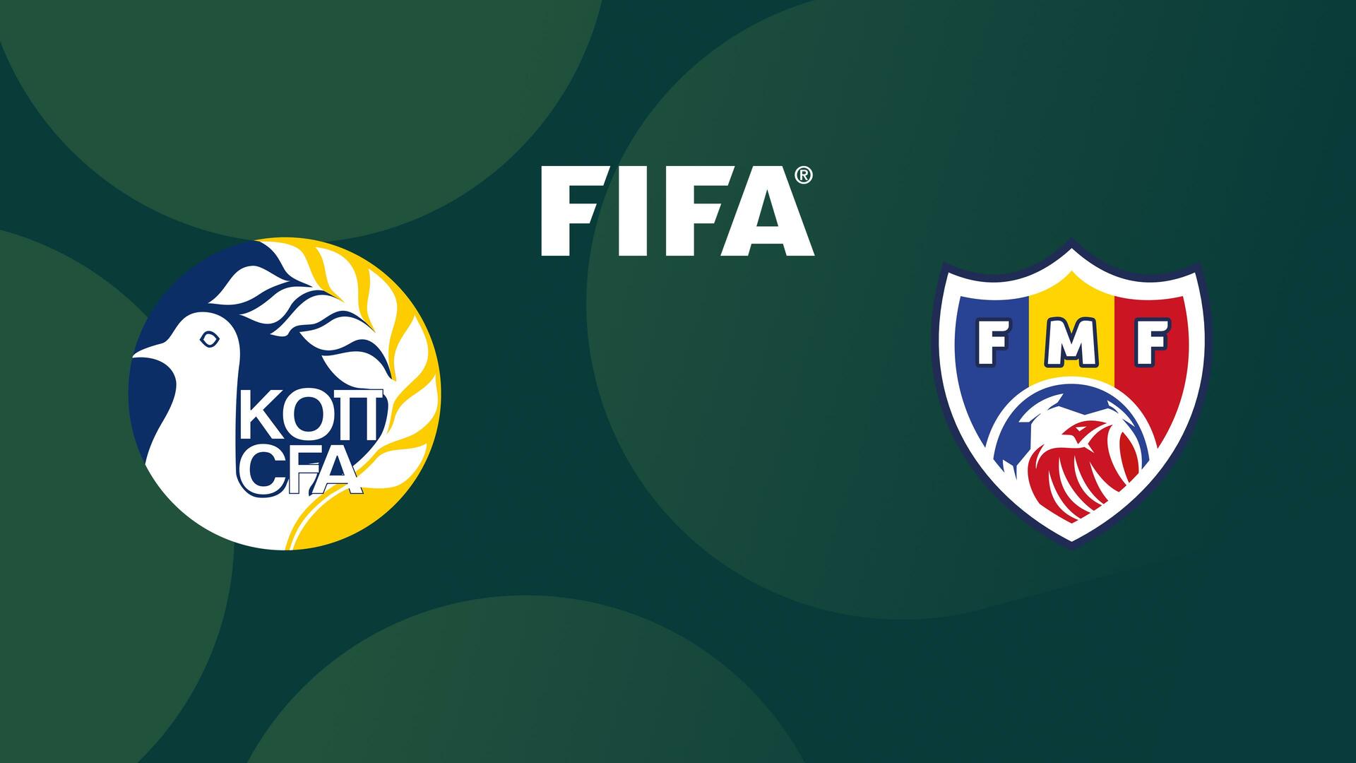 Chipre x Moldova - Amistoso Internacional de Futebol Masculino : Chipre x Moldova