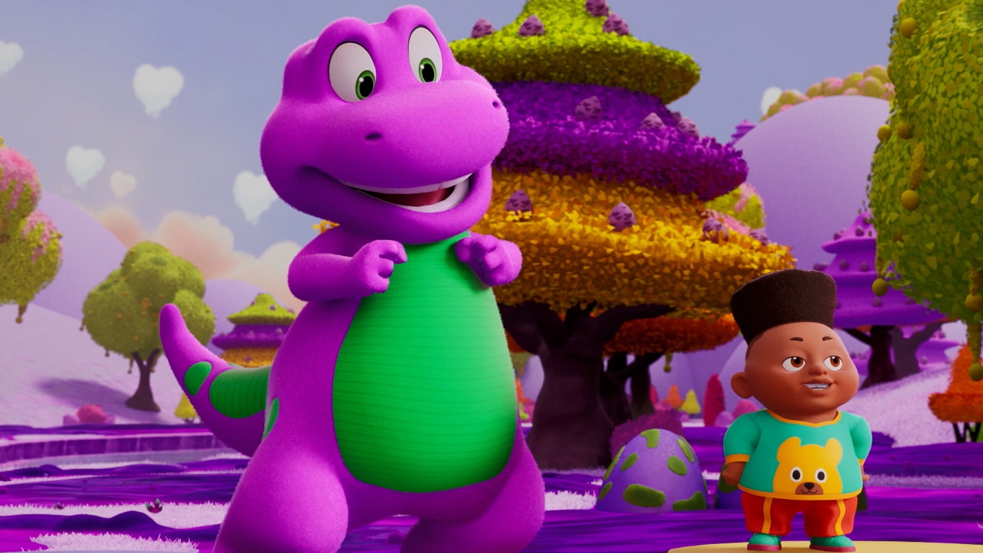 Mundo do Barney : O Chão É Geleia de Uva