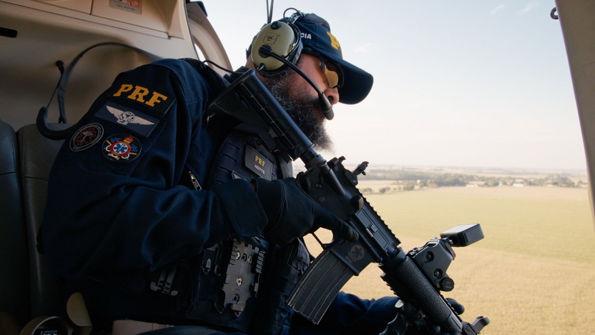 Operação Fronteira - Brasil : Operação Aérea