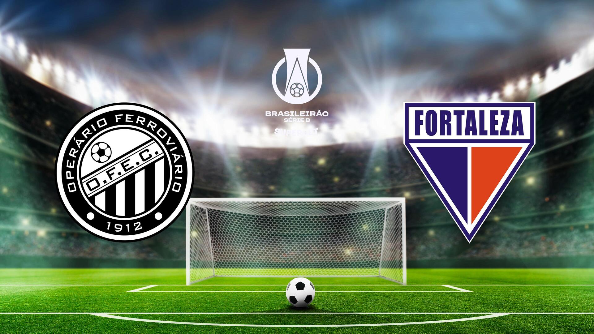 Operário-PR x Fortaleza - Campeonato Brasileiro - Série B : Operário-PR x Fortaleza