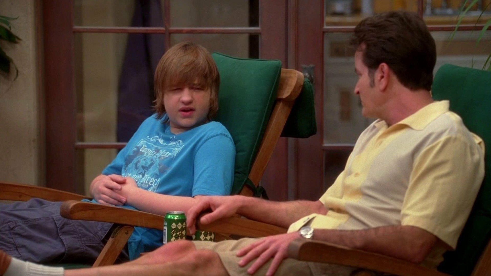 Two and a Half Men : Fart Jokes, Pie and Celeste