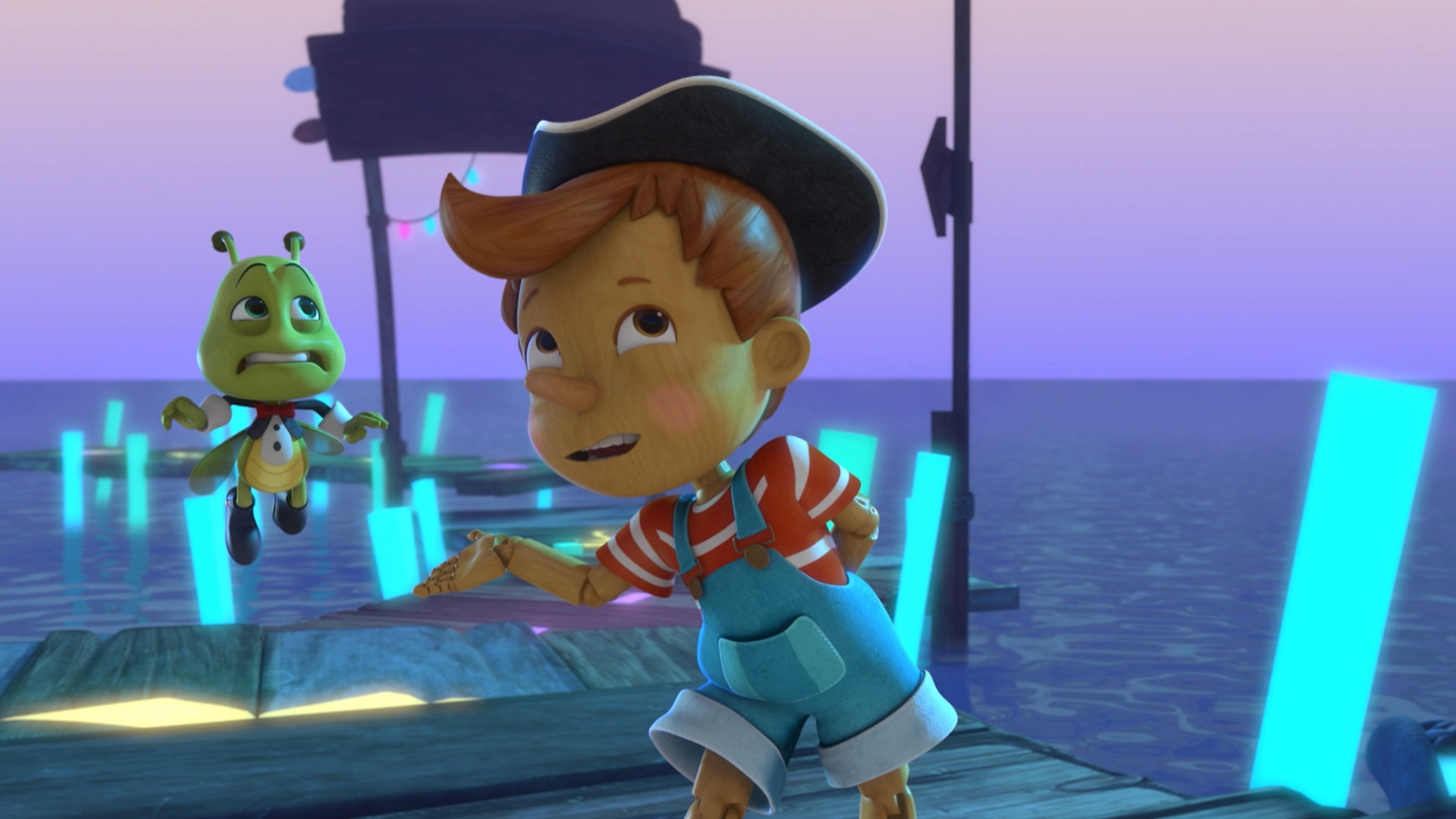 Pinóquio e Seus Amigos : O Capitão Pinóquio