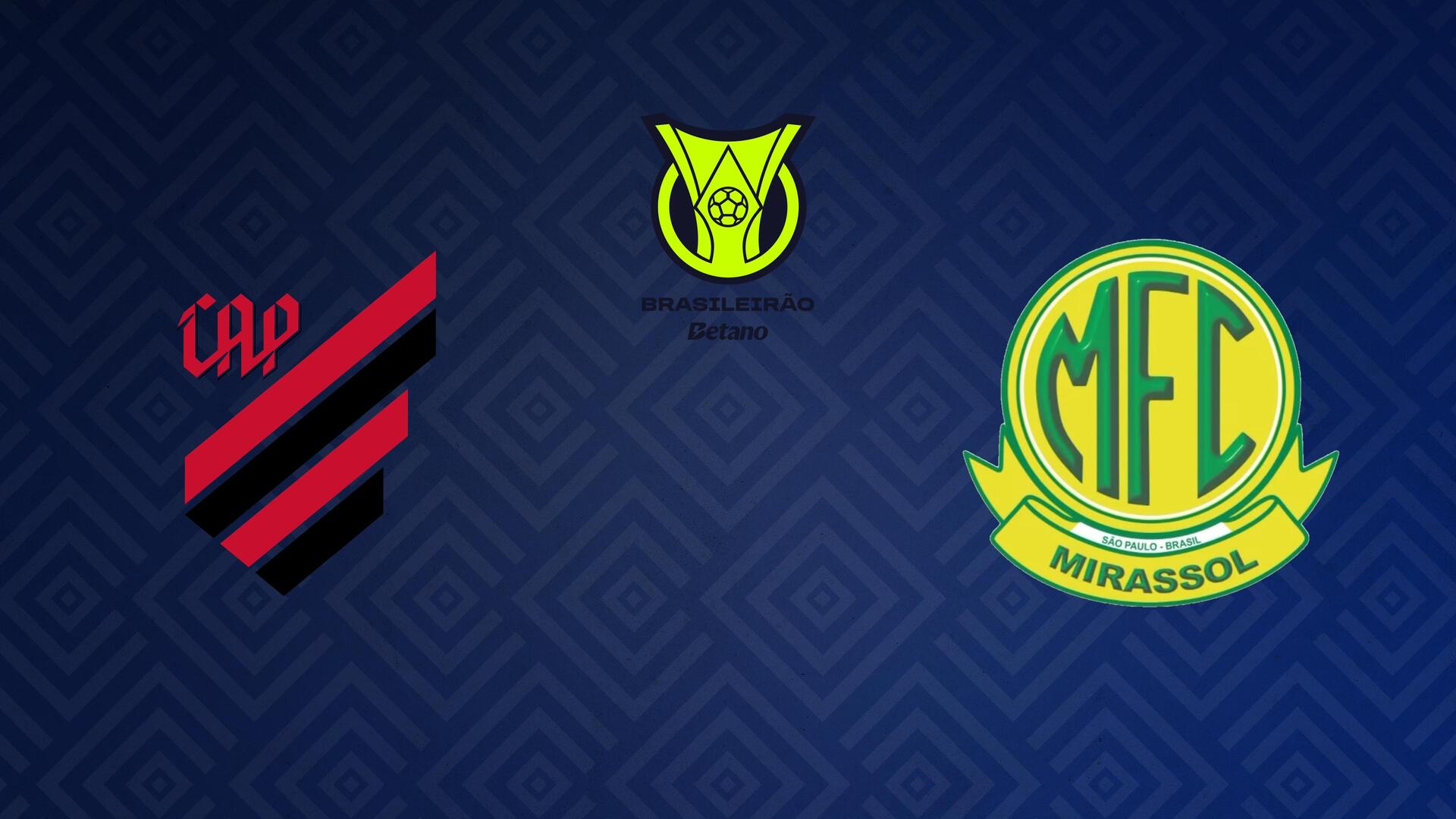 Athletico-PR x Mirassol - Campeonato Brasileiro : Athletico-PR x Mirassol