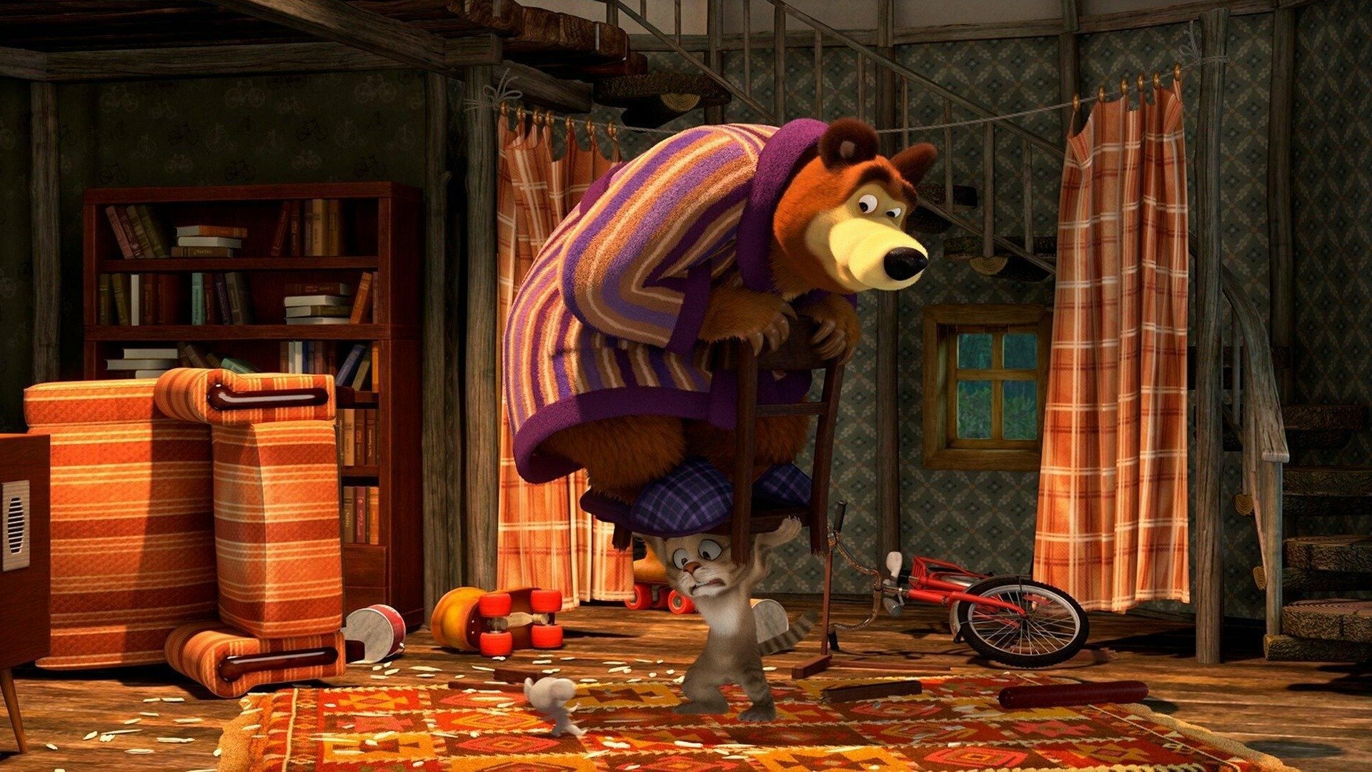 Masha e o Urso : Como Gato e Rato