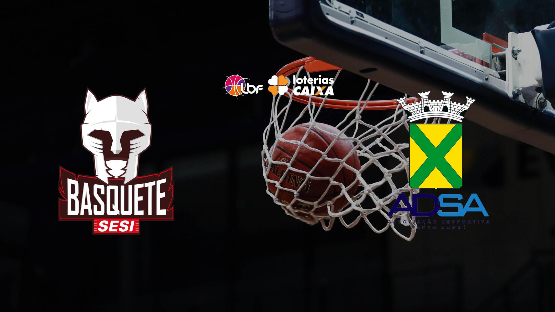 Sesi Araraquara x Santo André - Liga de Basquete Feminino : Sesi Araraquara x Santo André