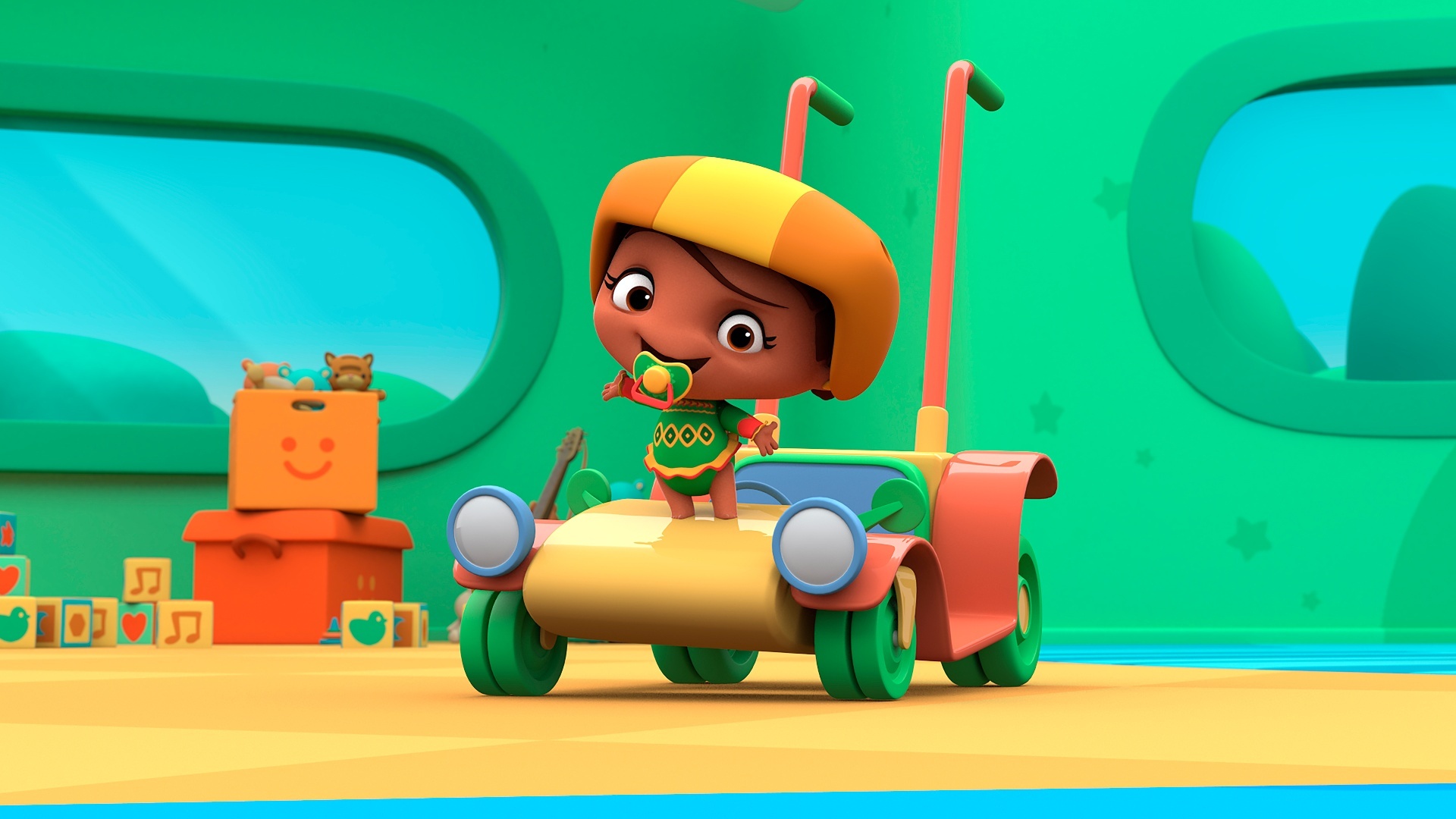Mini Beat Power Rockers : Uma Música com Makena