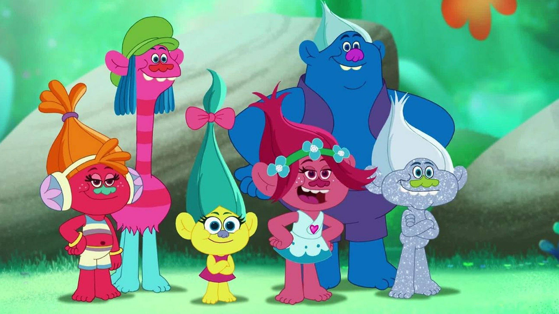Trolls - O Ritmo Continua! : Invasão no Abrigo; Pegando um Bichinho