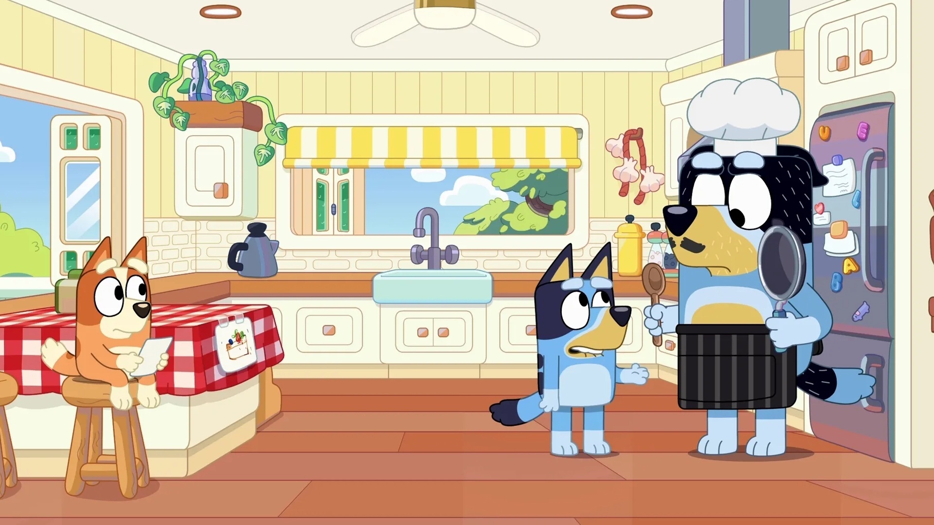 Bluey : Pavlova; Chuva