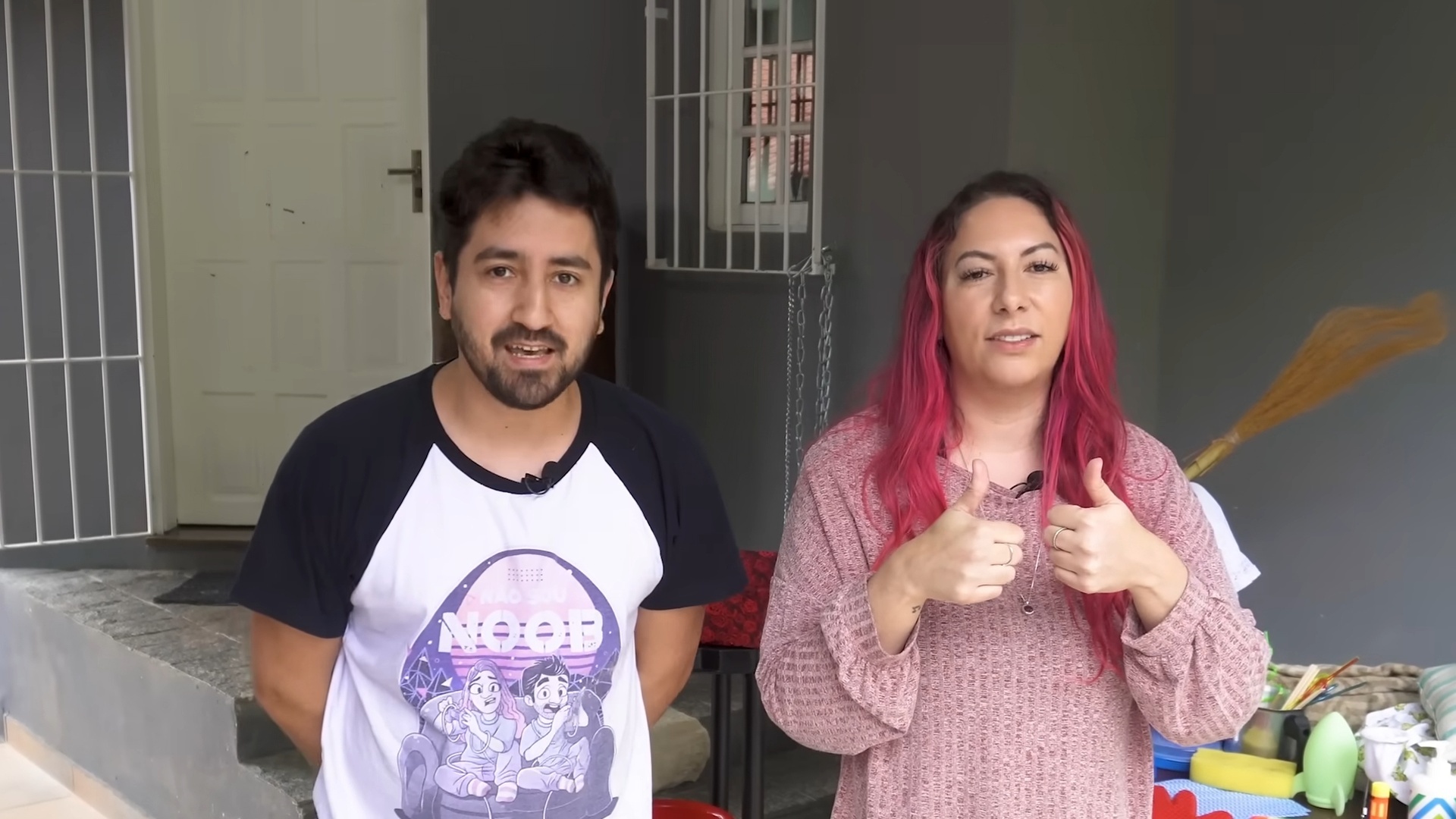 Gabriel e Shirley : Imitando Histórias