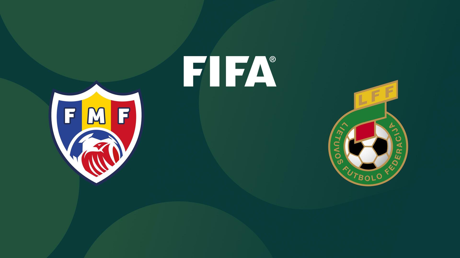 Moldova x Lituânia - Amistoso Internacional de Futebol Masculino : Moldova x Lituânia