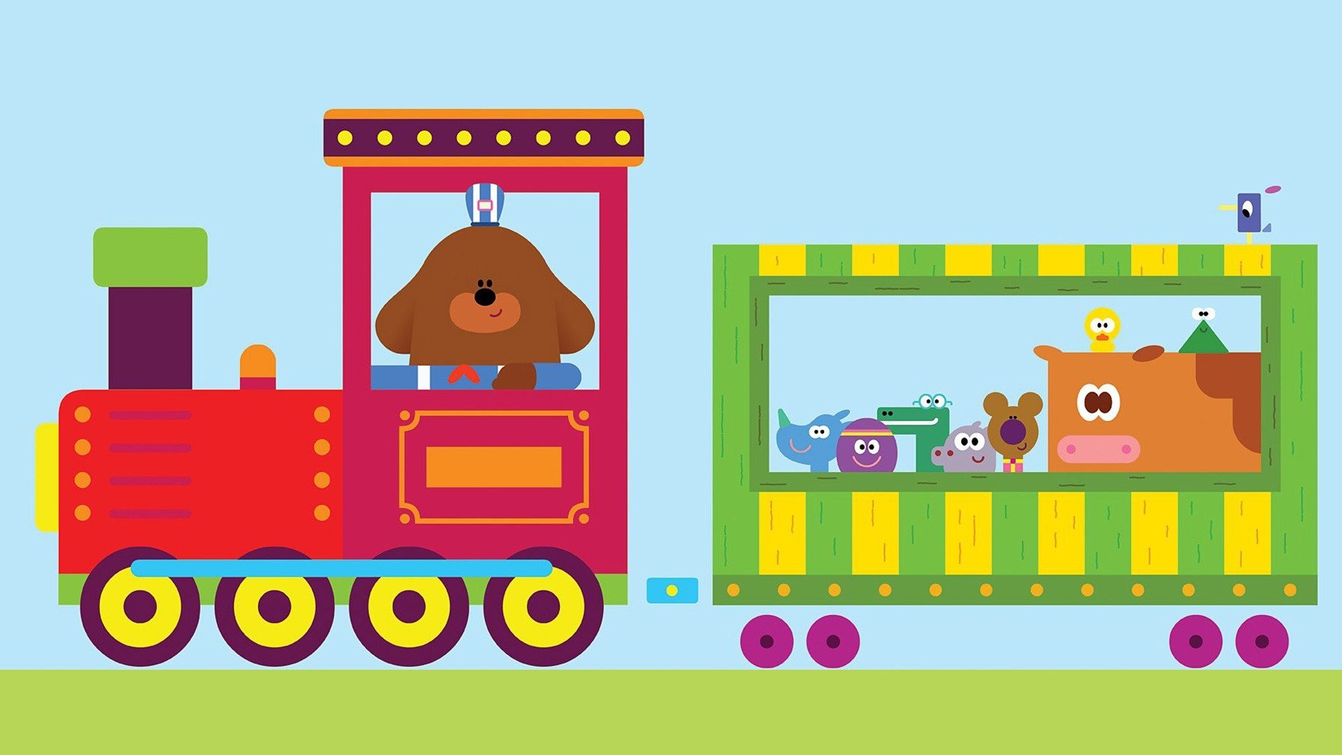 Oi, Duggee! : Duggee e o Distintivo do Trem
